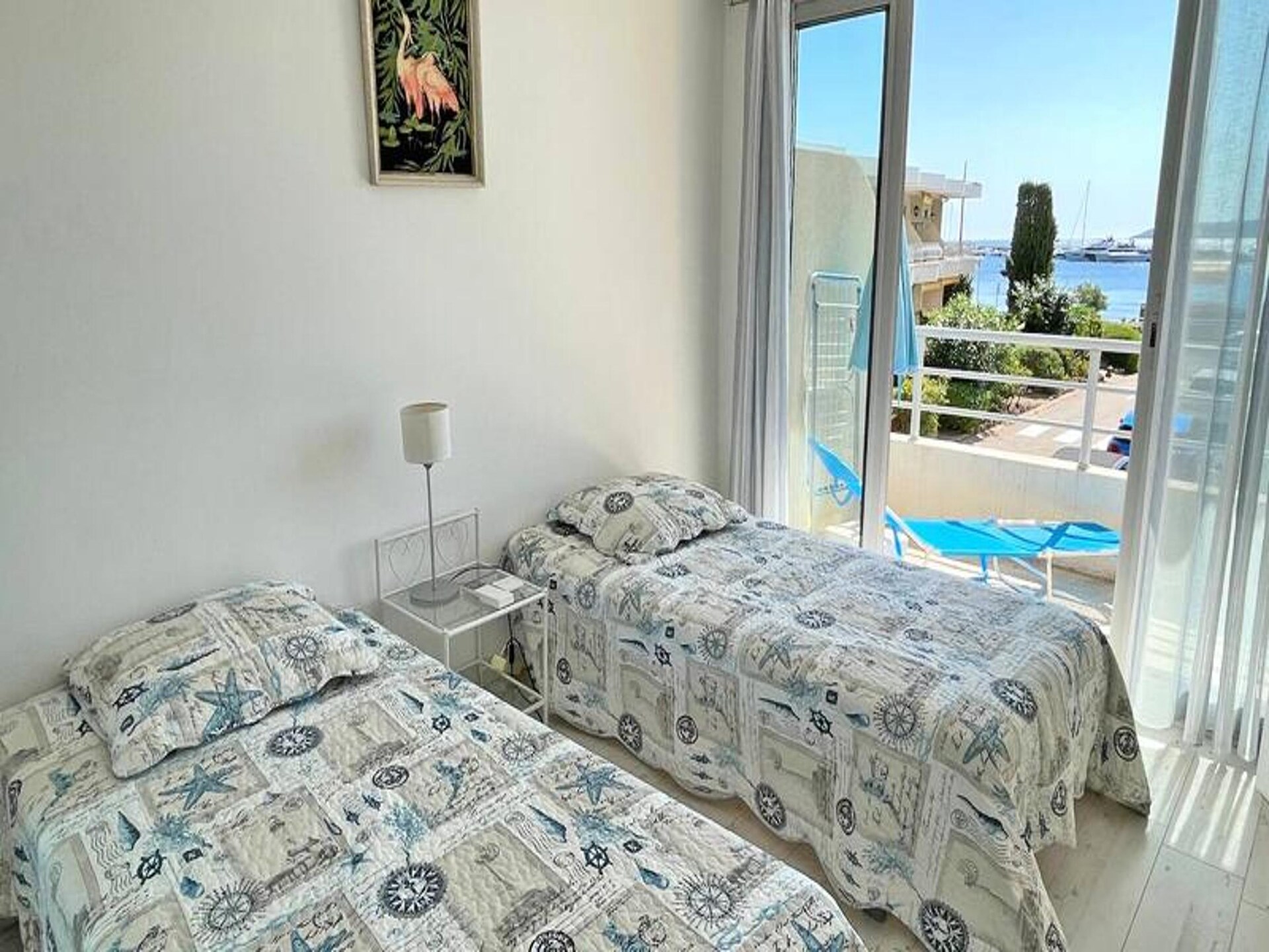 Modern appartement met zeezicht in Sainte-Maxime, vlakbij strand en centrum - foto 17