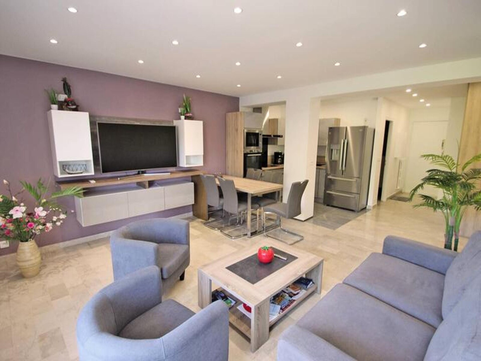 Gerenoveerd appartement op 350m van strand in Sainte-Maxime - foto 4