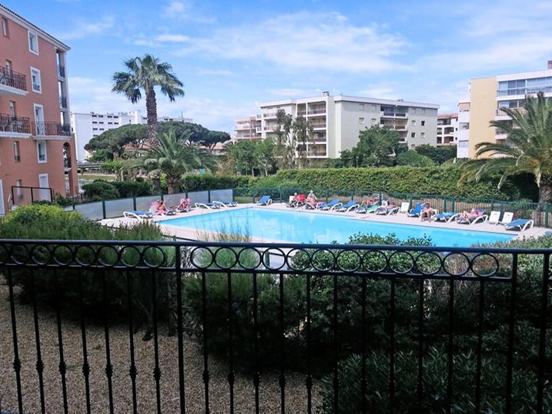 Ruim appartement met zwembad op 350m van het strand in Sainte-Maxime - foto 10