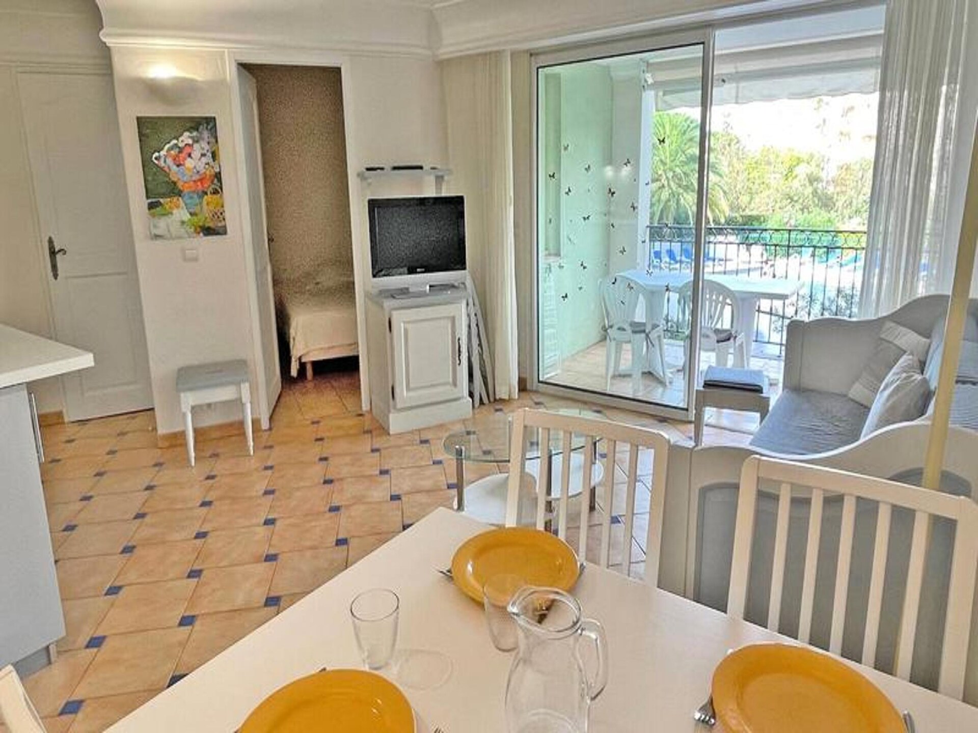 Licht appartement 4p bij strand en zwembad in Sainte-Maxime - foto 15