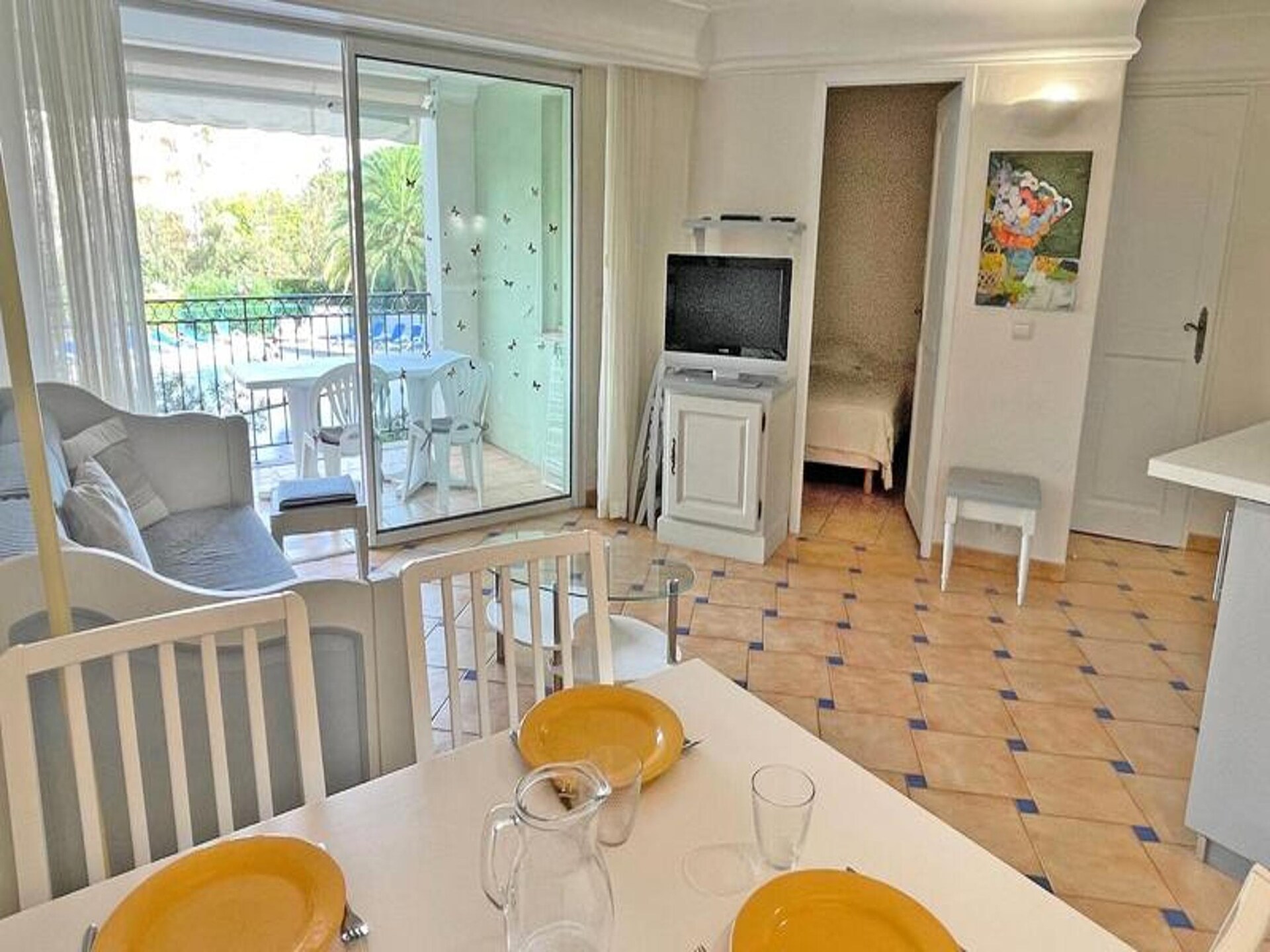 Licht appartement 4p bij strand en zwembad in Sainte-Maxime - foto 16
