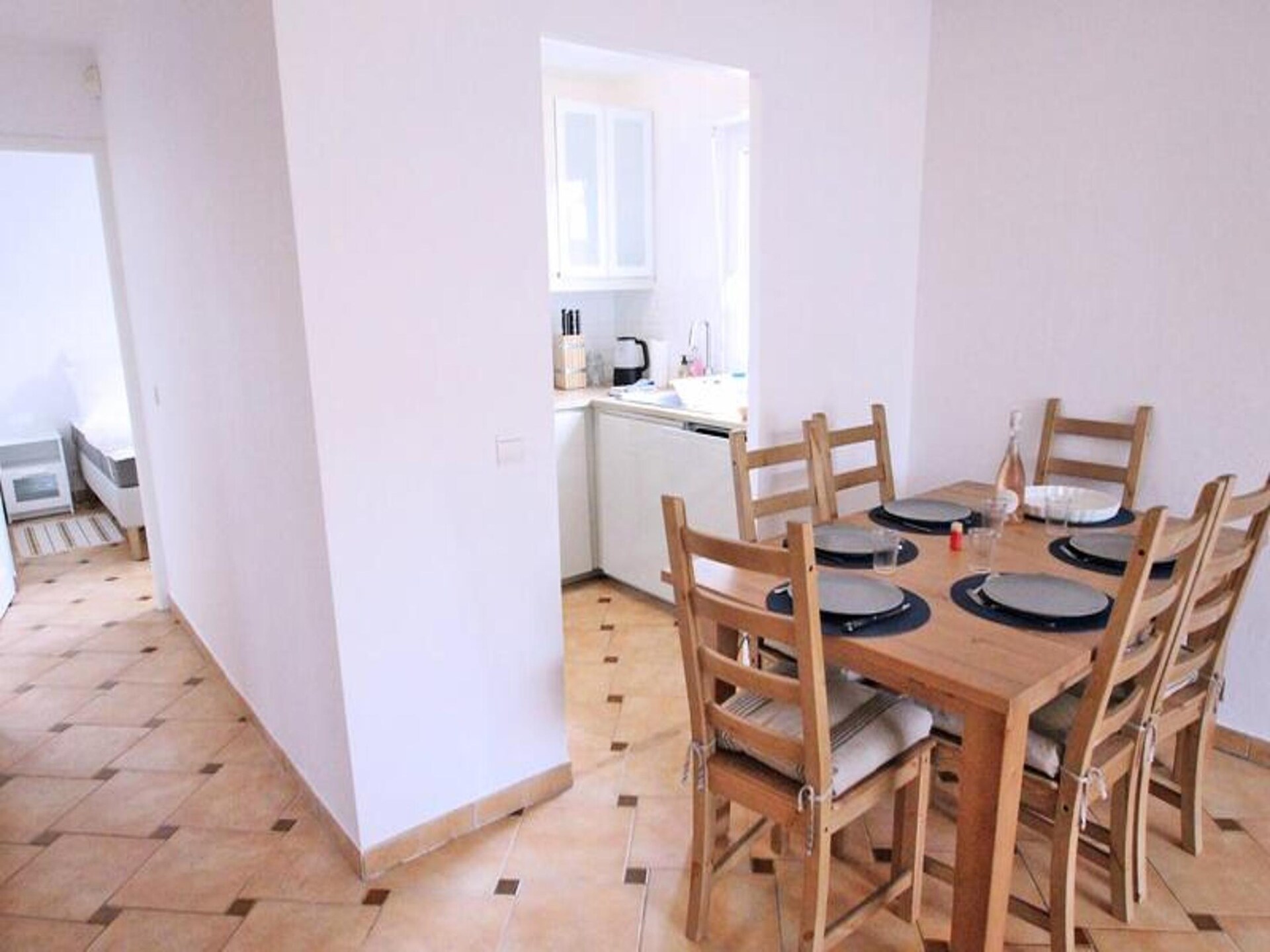 Licht appartement in Sainte-Maxime met zeezicht, vlakbij strand en centrum - foto 15