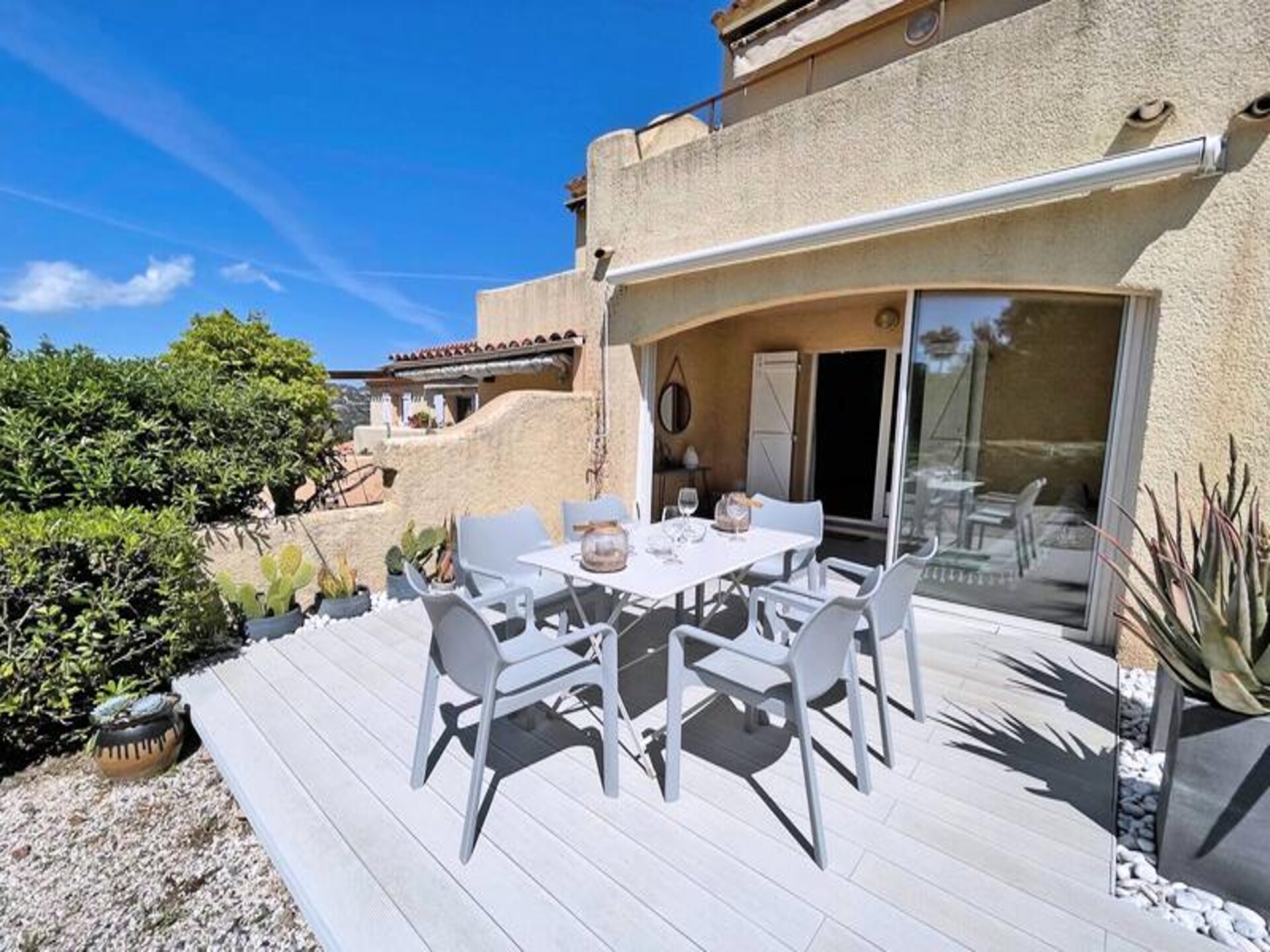 Licht appartement met airco en tuin, op 1,8 km van het strand van Sainte-Maxime - foto 15