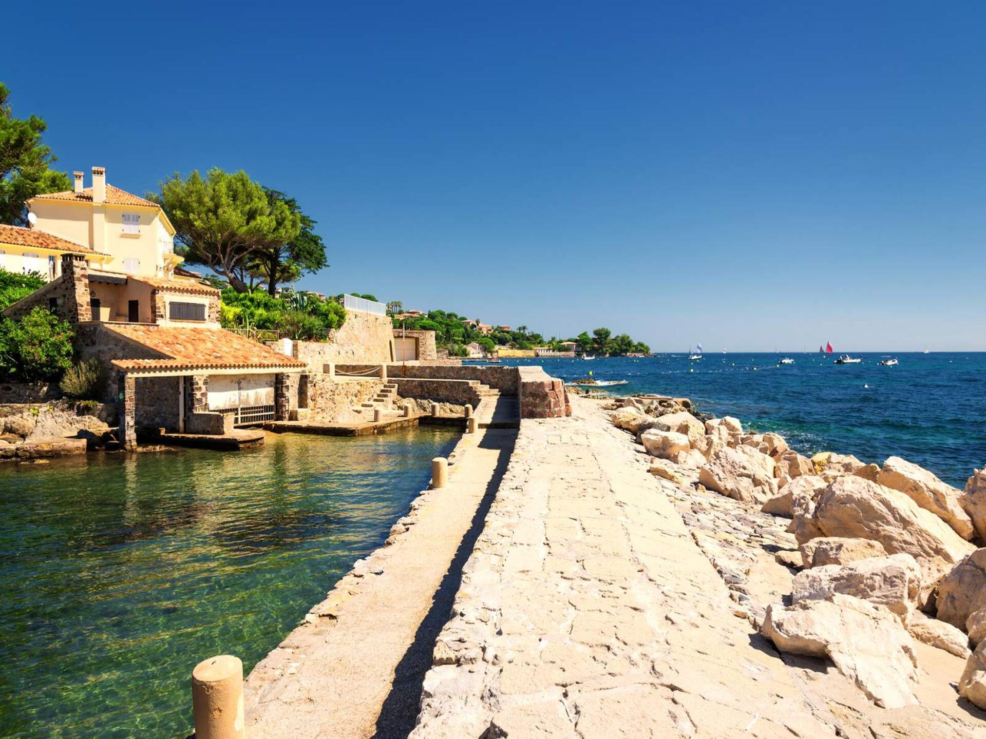 Zeezicht appartement voor 6 personen, 100m van het strand in Sainte-Maxime - foto 33