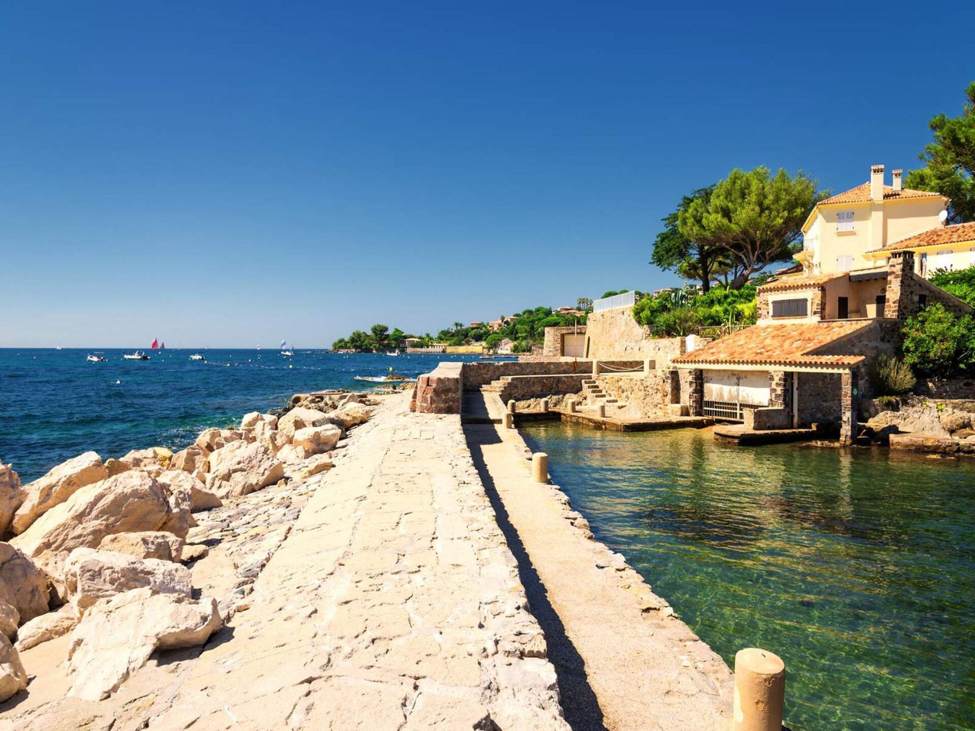 Zeezicht appartement voor 6 personen, 100m van het strand in Sainte-Maxime - foto 34
