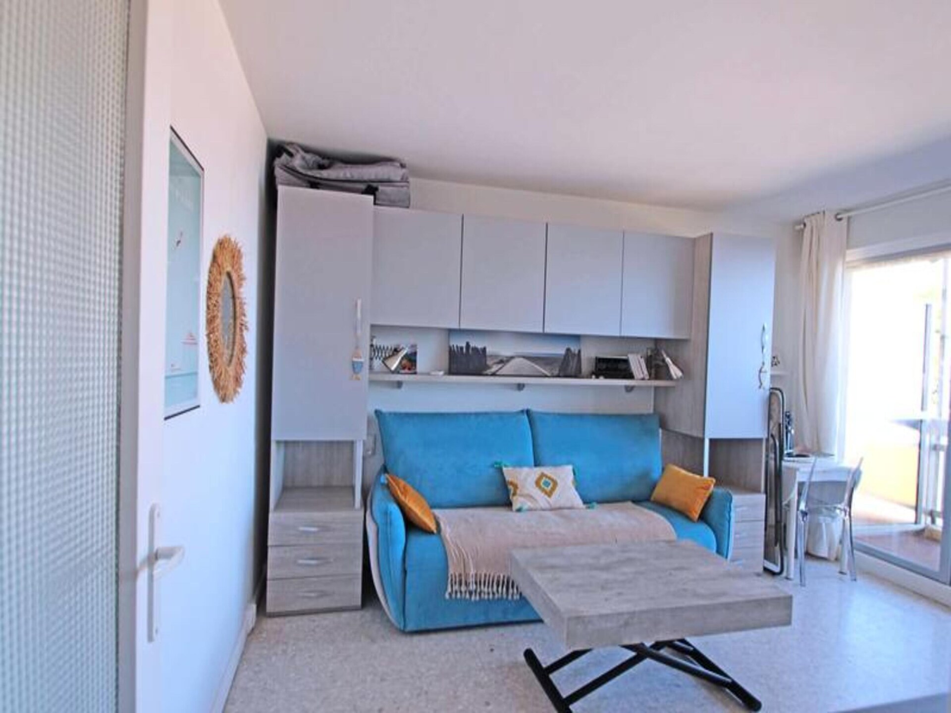 Studio met zeezicht en terras, op 20 meter van het strand in Sainte-Maxime - foto 3