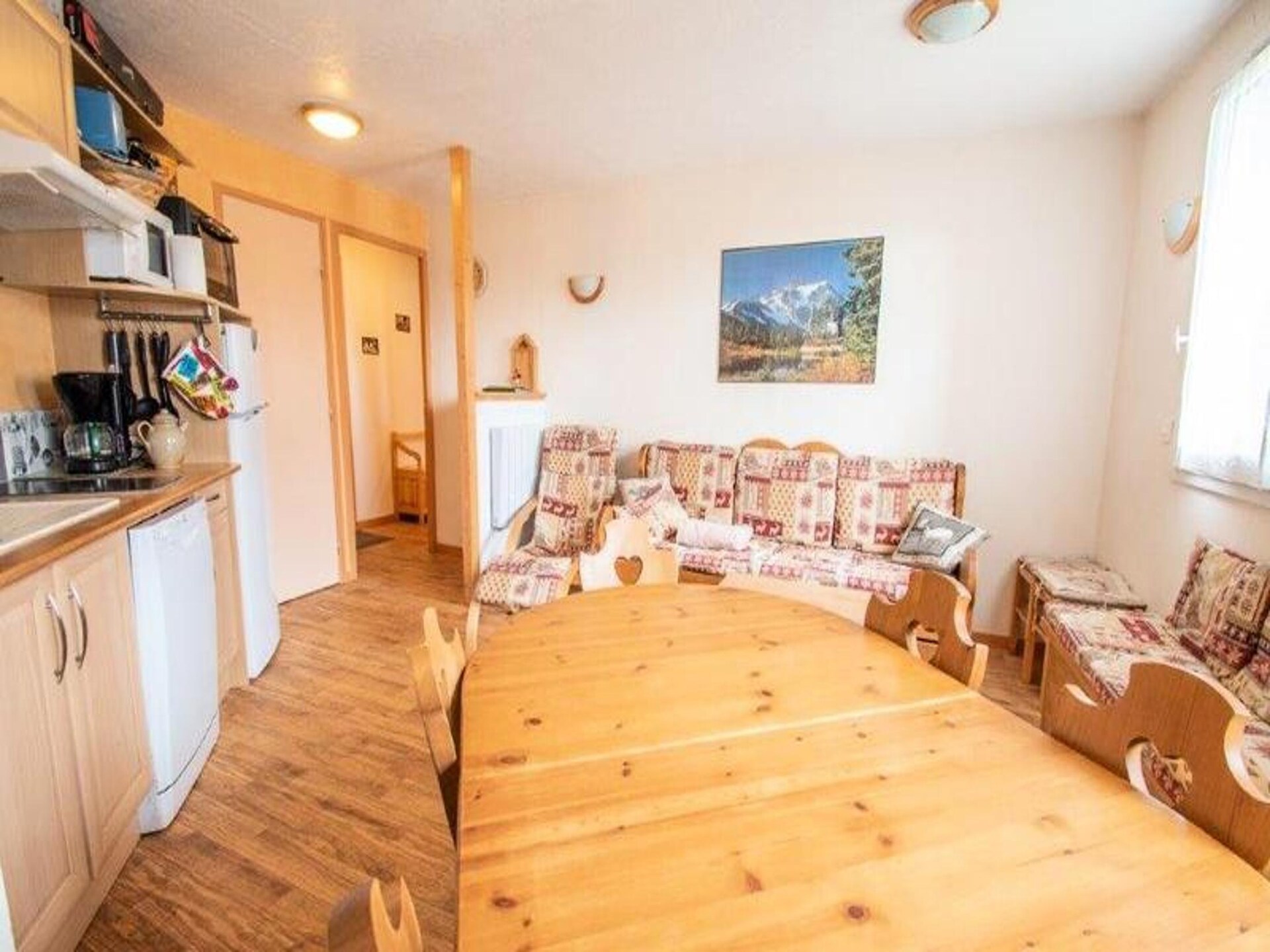 Ruim appartement aan de piste in Vénosc met uitzicht op de bergen - foto 13