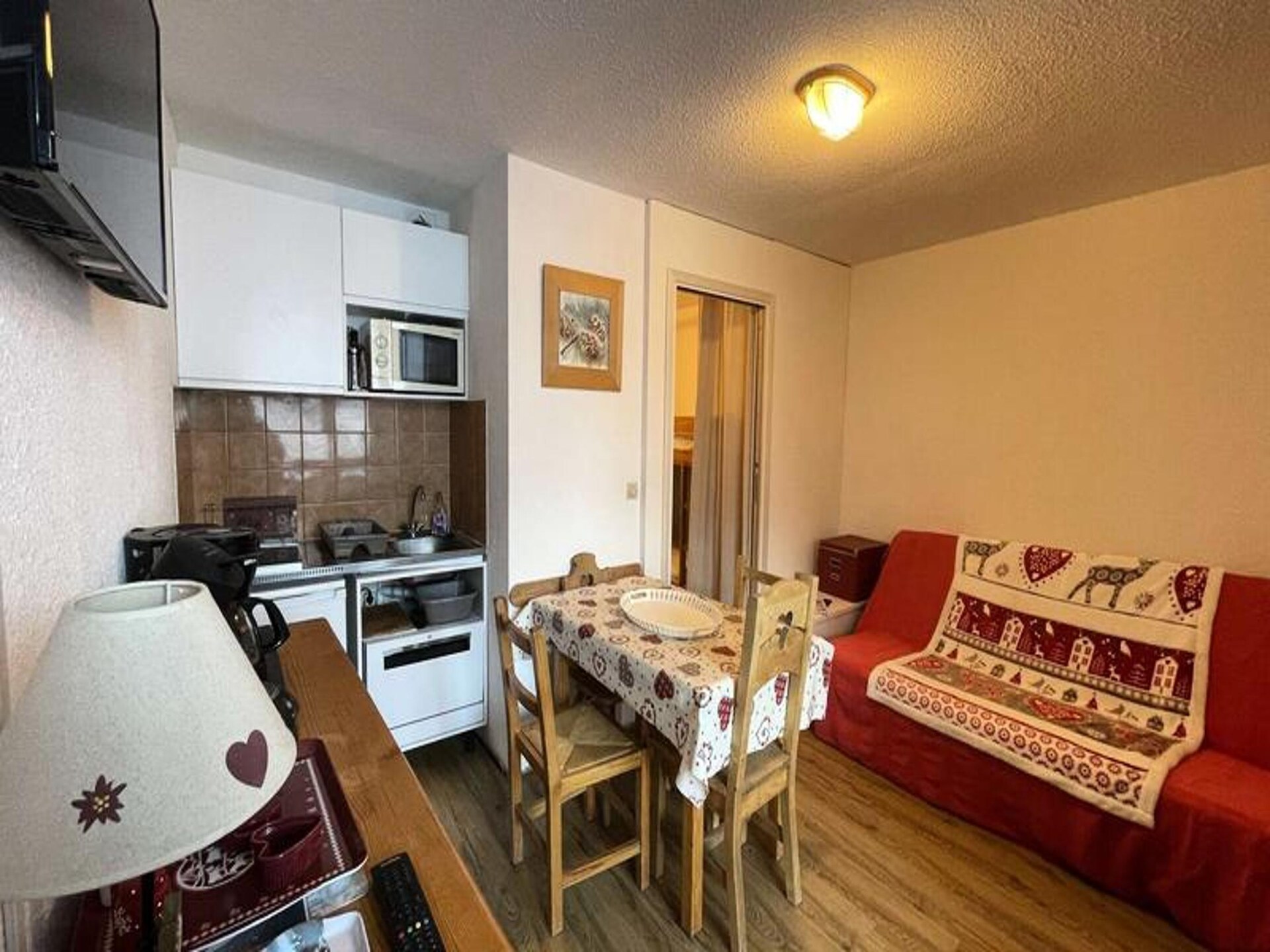 Knus appartement op de piste in Vénosc met panoramisch bergzicht - foto 24