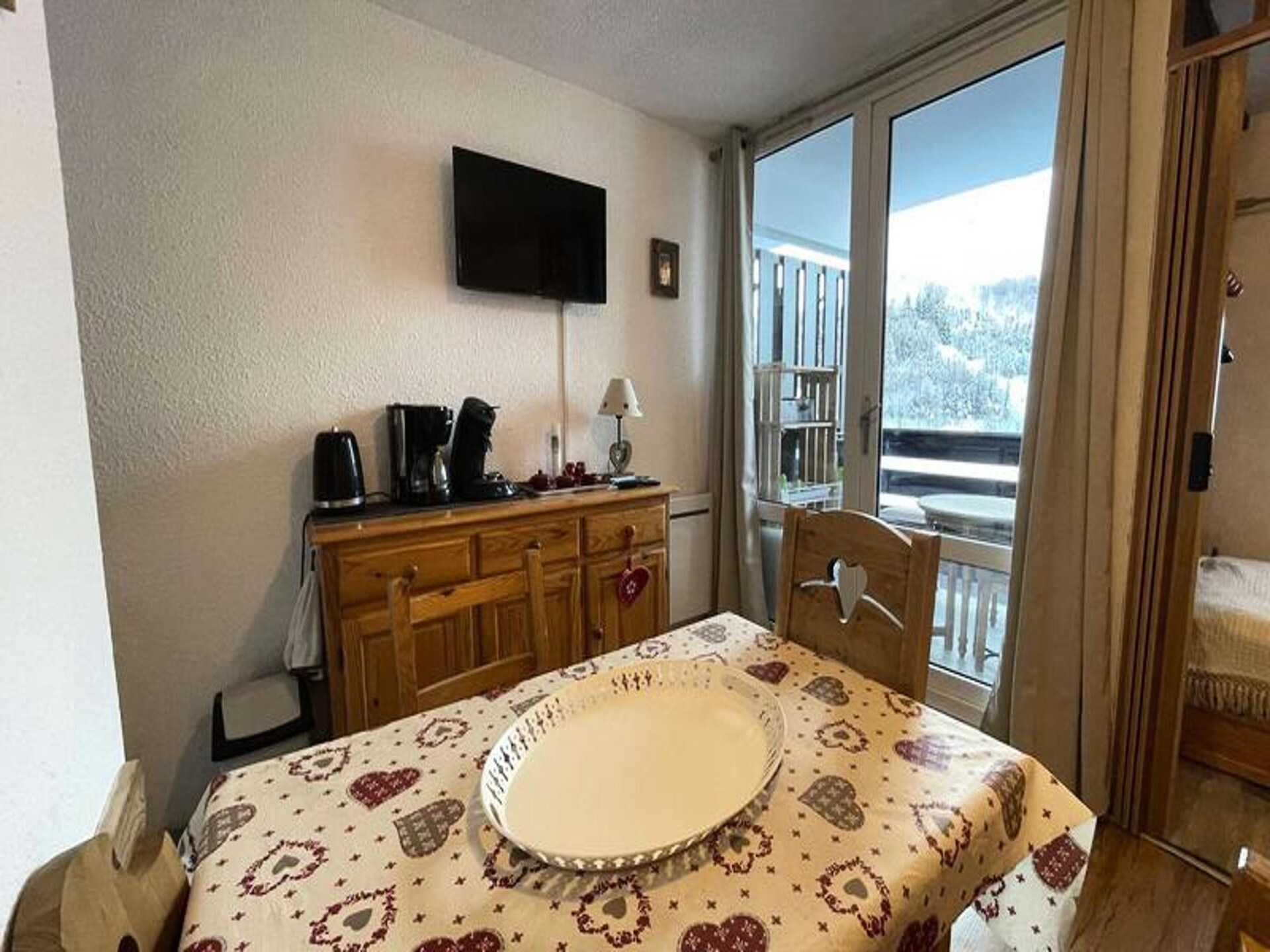 Knus appartement op de piste in Vénosc met panoramisch bergzicht - foto 19