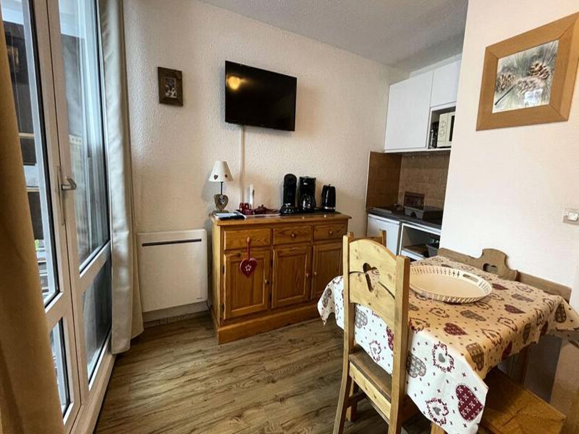 Knus appartement op de piste in Vénosc met panoramisch bergzicht - foto 22