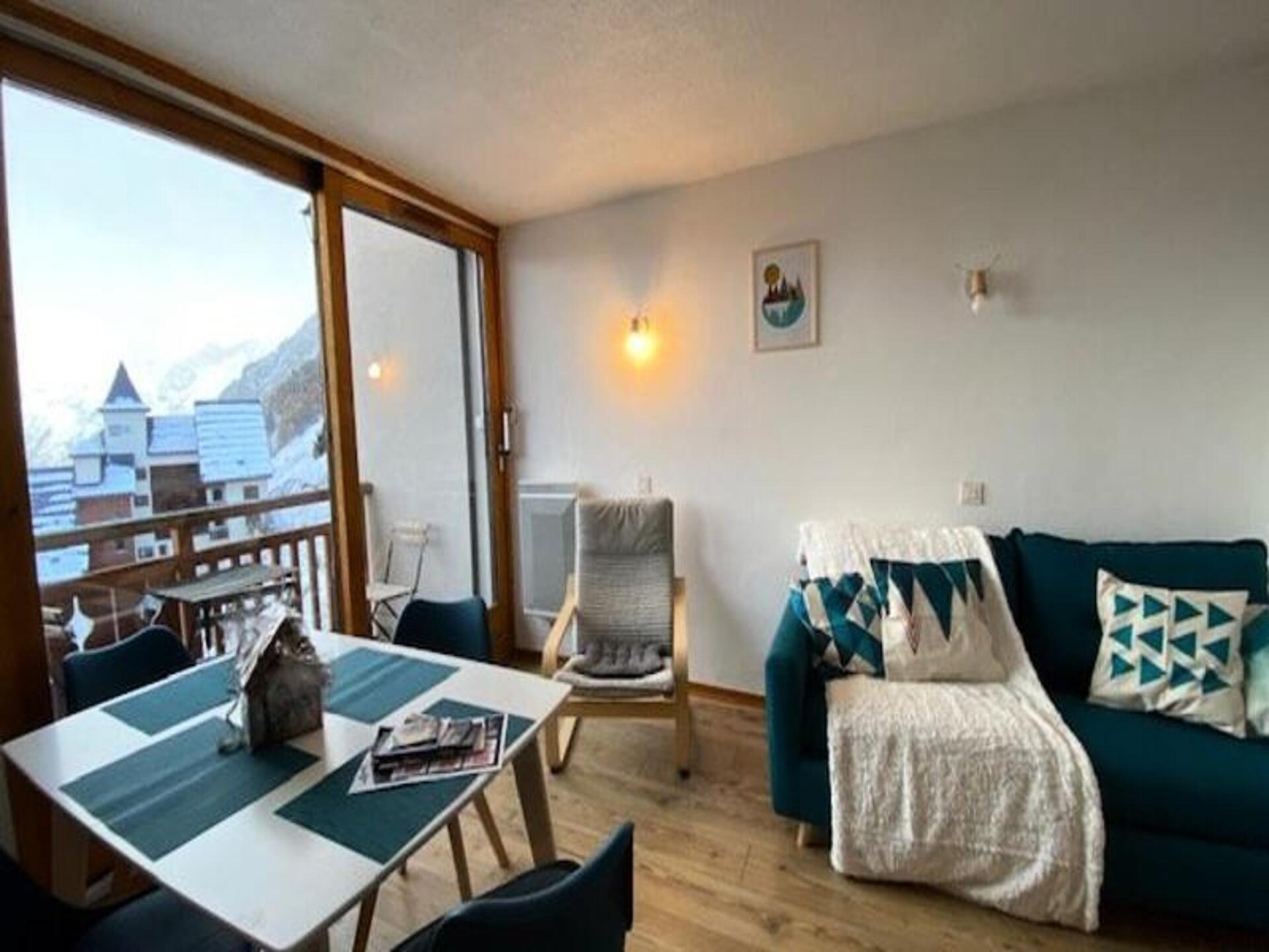 Appartement Soleil in Venosc: direct aan de piste met zuidbalkon - foto 14
