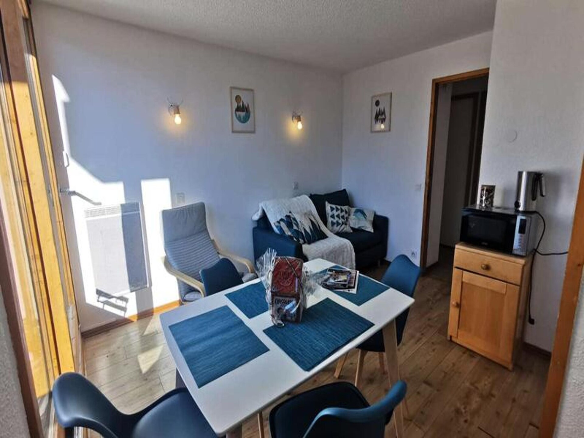 Appartement Soleil in Venosc: direct aan de piste met zuidbalkon - foto 19