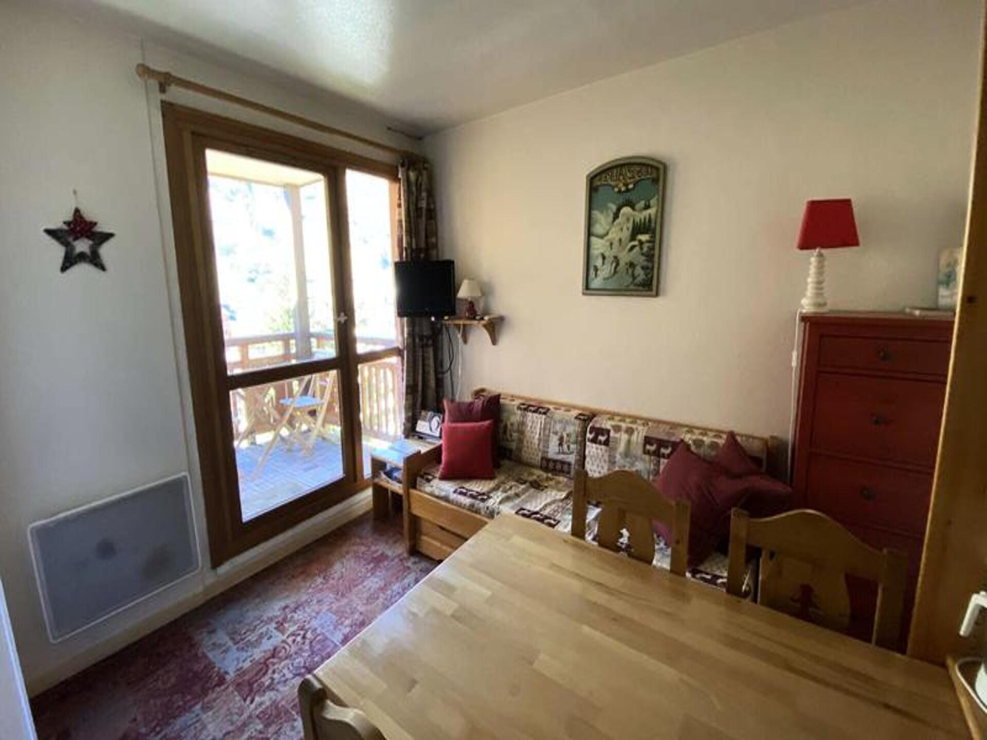 Knusse studio aan de piste in Venosc met balkon en prachtig uitzicht - foto 12