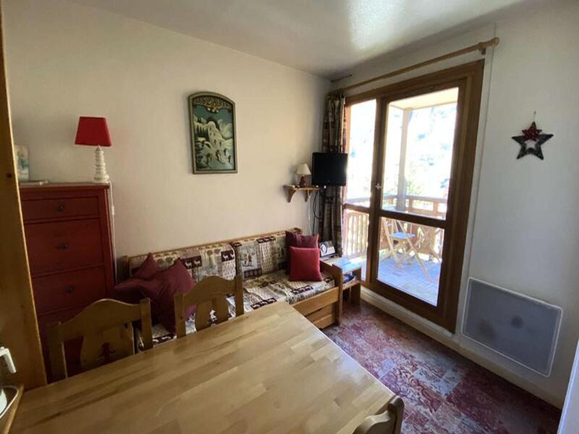 Knusse studio aan de piste in Venosc met balkon en prachtig uitzicht - foto 11