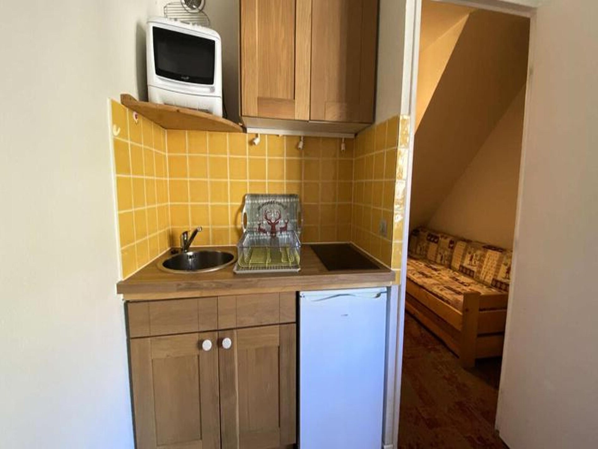 Knusse studio aan de piste in Venosc met balkon en prachtig uitzicht - foto 16