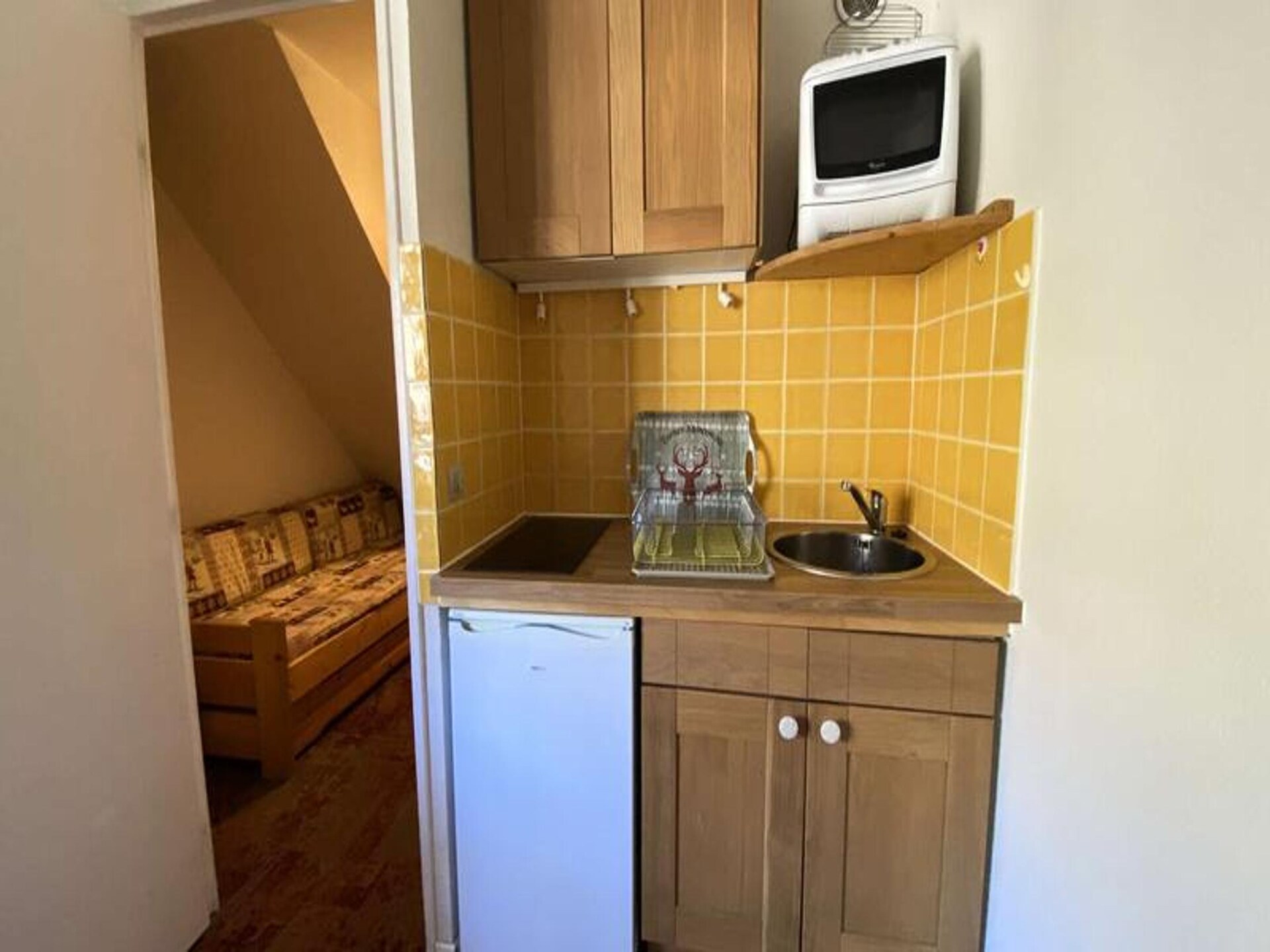 Knusse studio aan de piste in Venosc met balkon en prachtig uitzicht - foto 15
