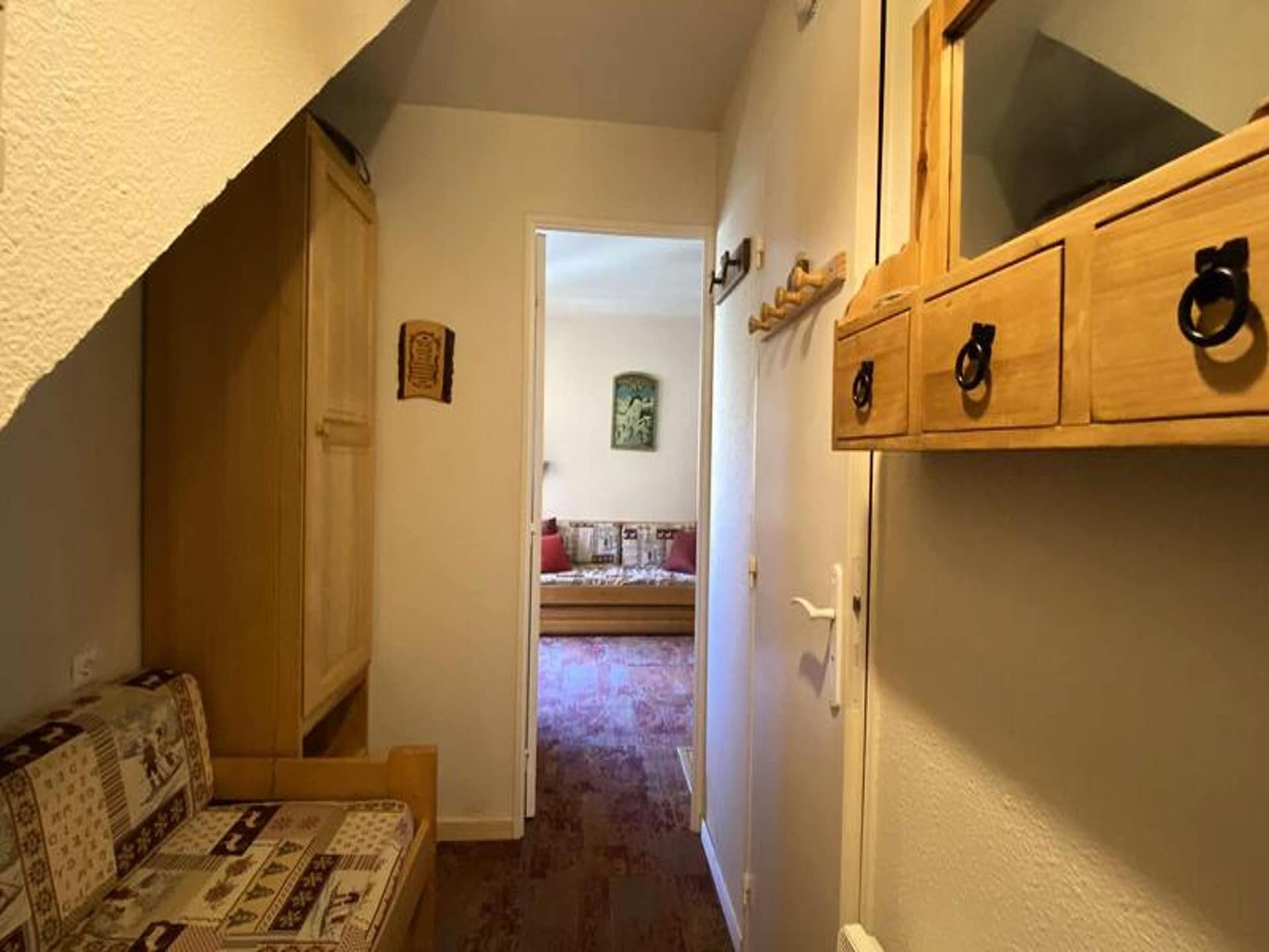 Knusse studio aan de piste in Venosc met balkon en prachtig uitzicht - foto 9