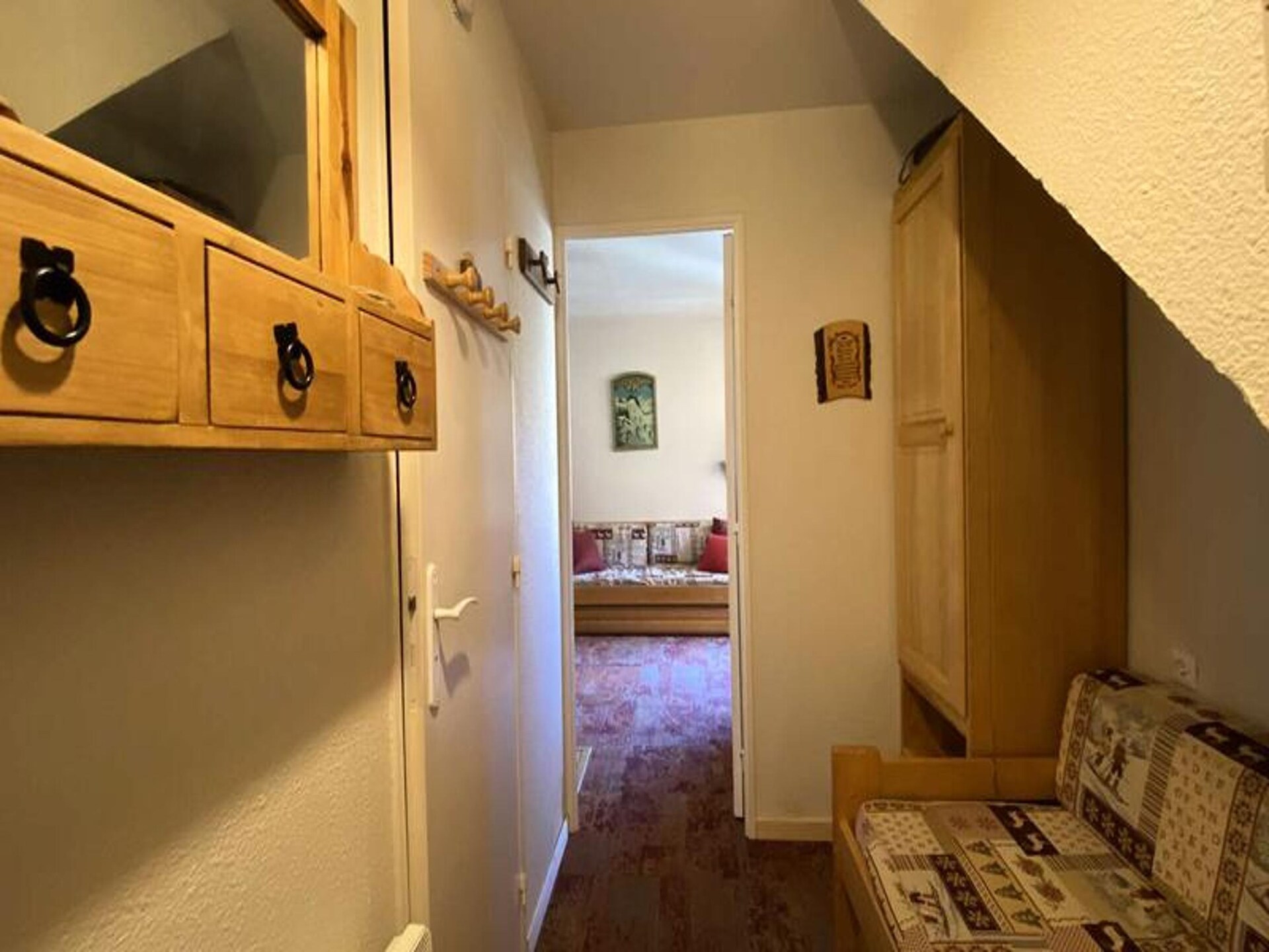 Knusse studio aan de piste in Venosc met balkon en prachtig uitzicht - foto 10