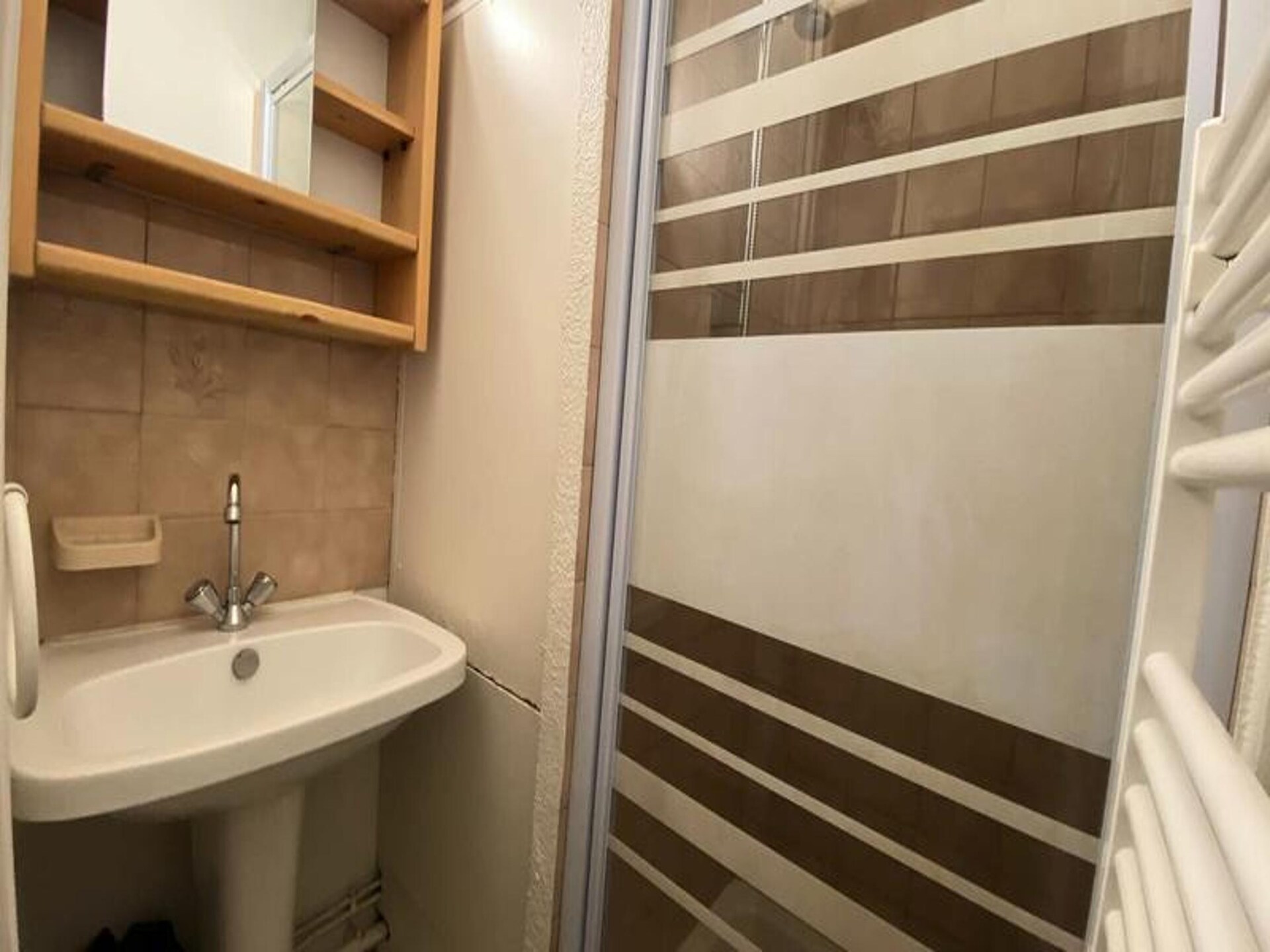 Knusse studio aan de piste in Venosc met balkon en prachtig uitzicht - foto 17