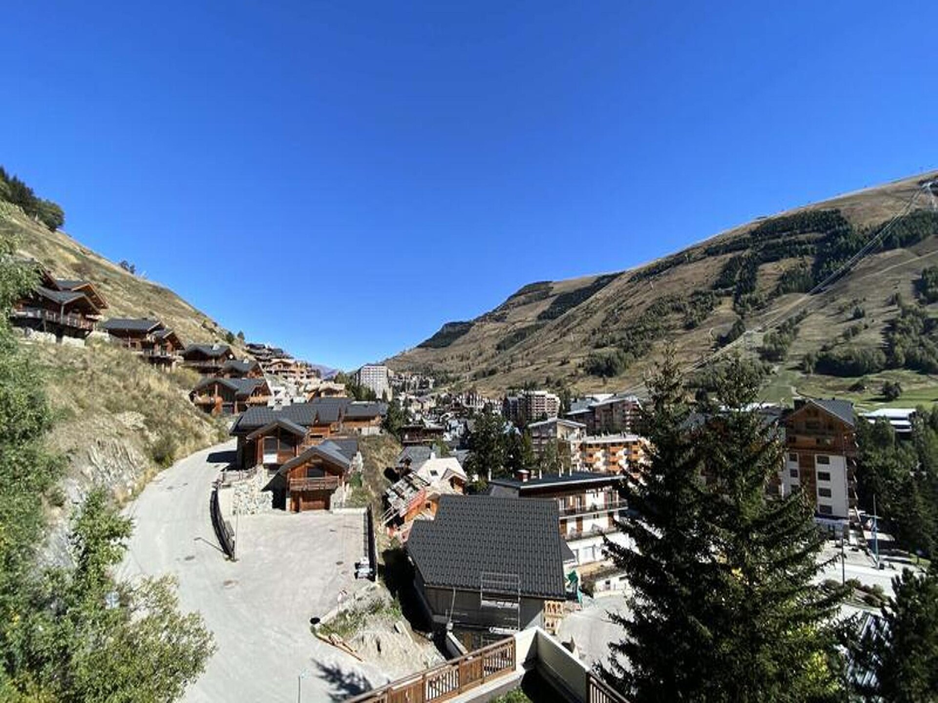 Knusse studio aan de piste in Venosc met balkon en prachtig uitzicht - foto 19