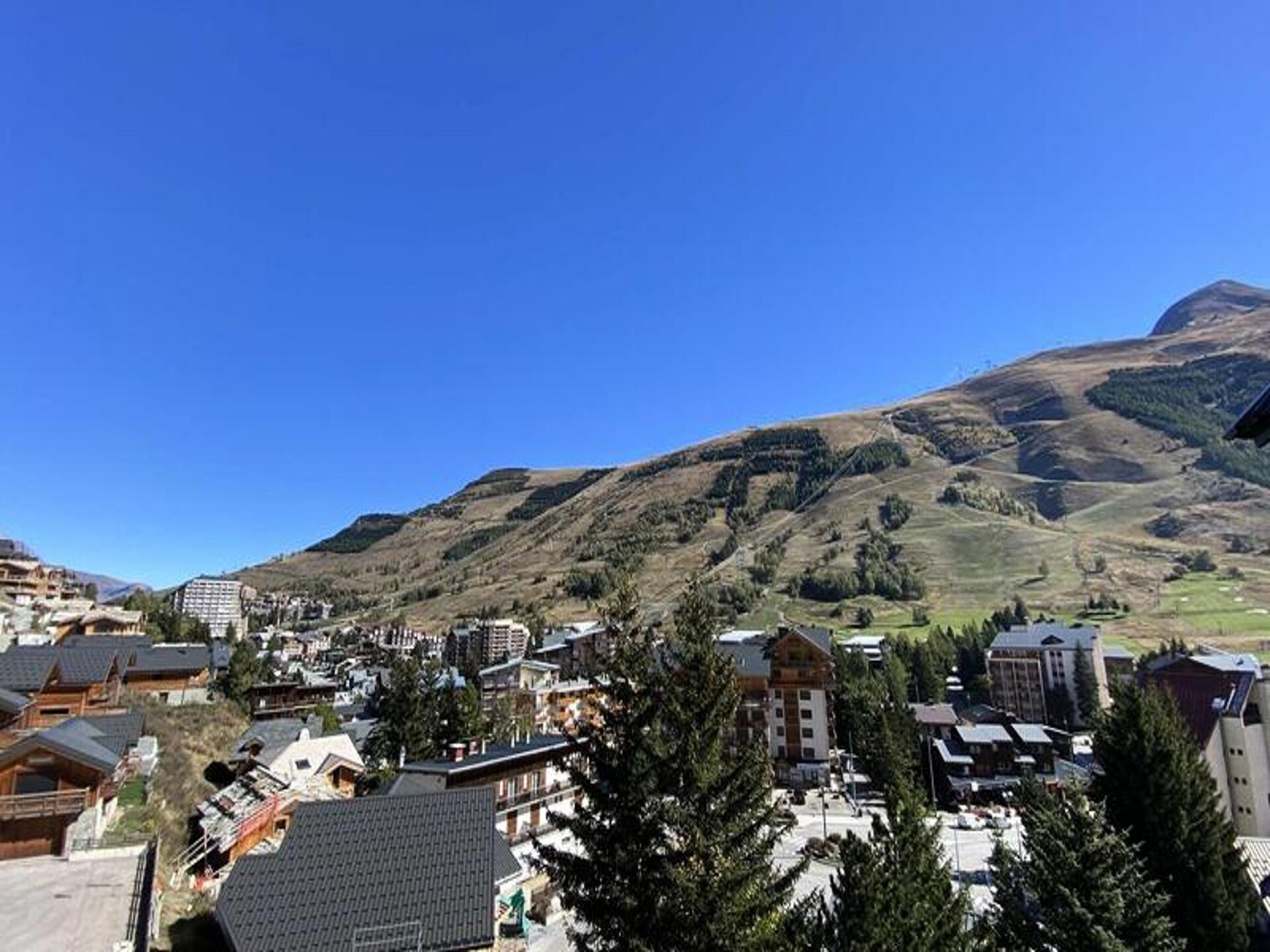 Knusse studio aan de piste in Venosc met balkon en prachtig uitzicht - foto 1