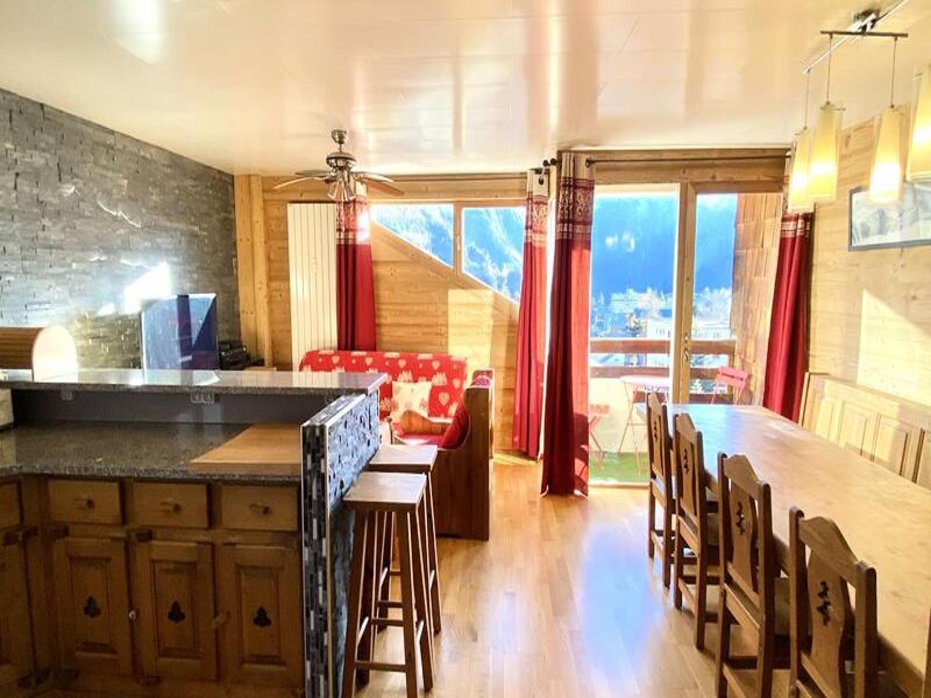 Stijlvol 3-kamerappartement in het hart van Vénosc met panoramisch bergzicht - foto 12