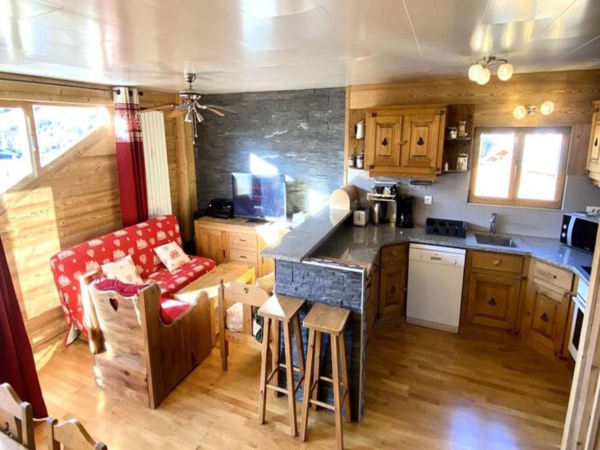 Stijlvol 3-kamerappartement in het hart van Vénosc met panoramisch bergzicht - foto 16