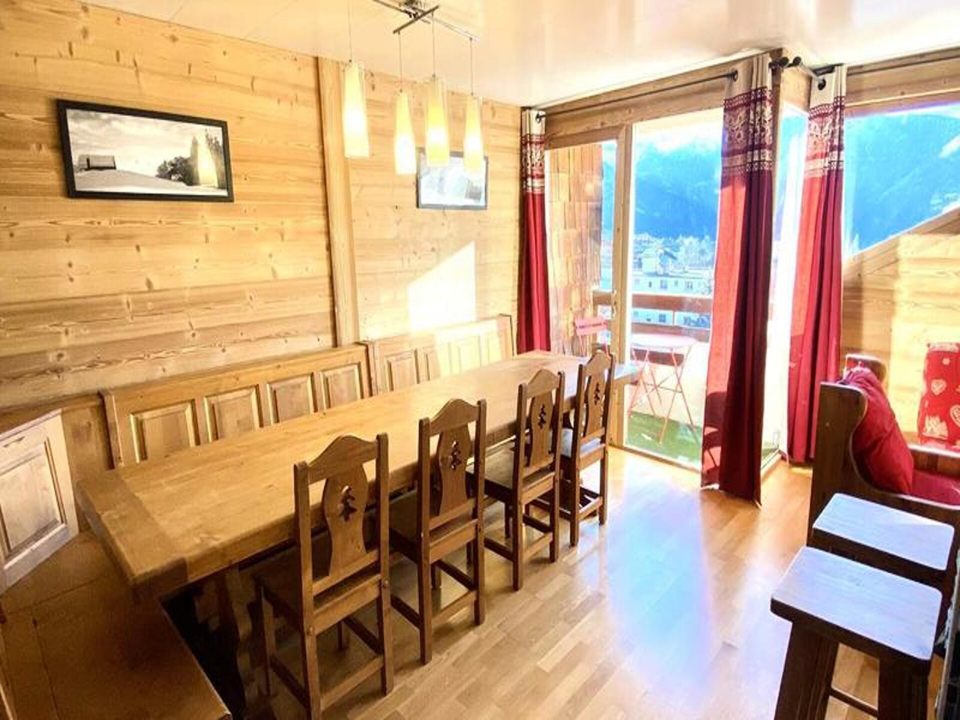 Stijlvol 3-kamerappartement in het hart van Vénosc met panoramisch bergzicht - foto 13