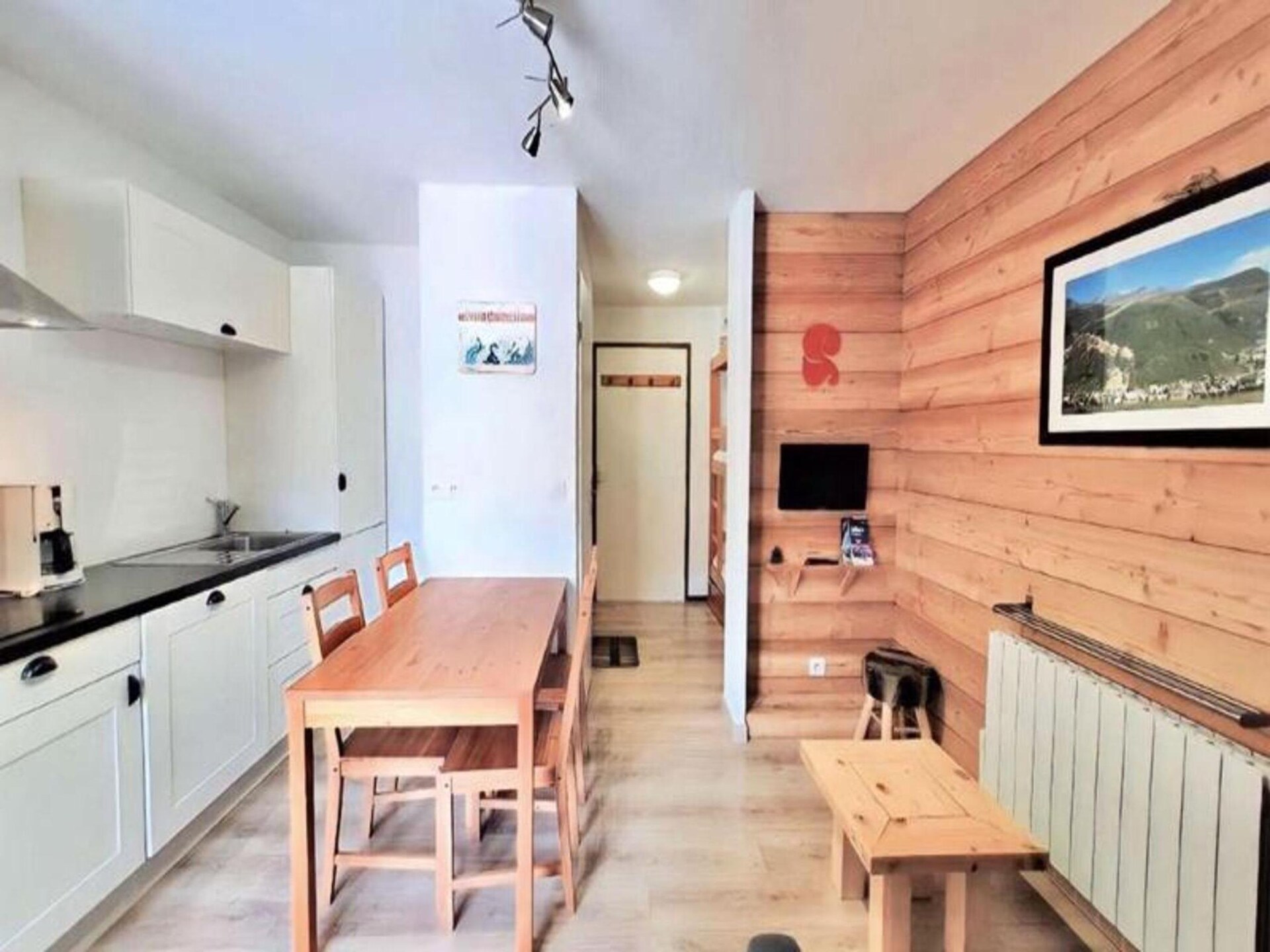 Appartement Arc en Ciel C in Venosc met panoramisch uitzicht op Vallée Blanche - foto 4