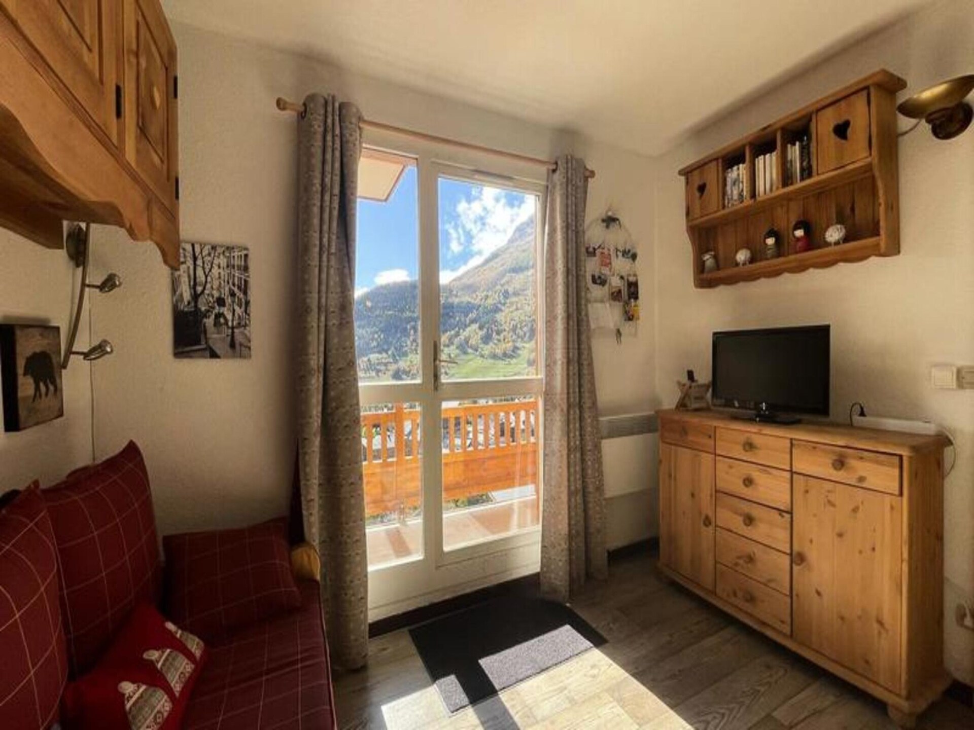 Knus appartement in Venosc met balkon en uitzicht op de Muzelle - foto 6