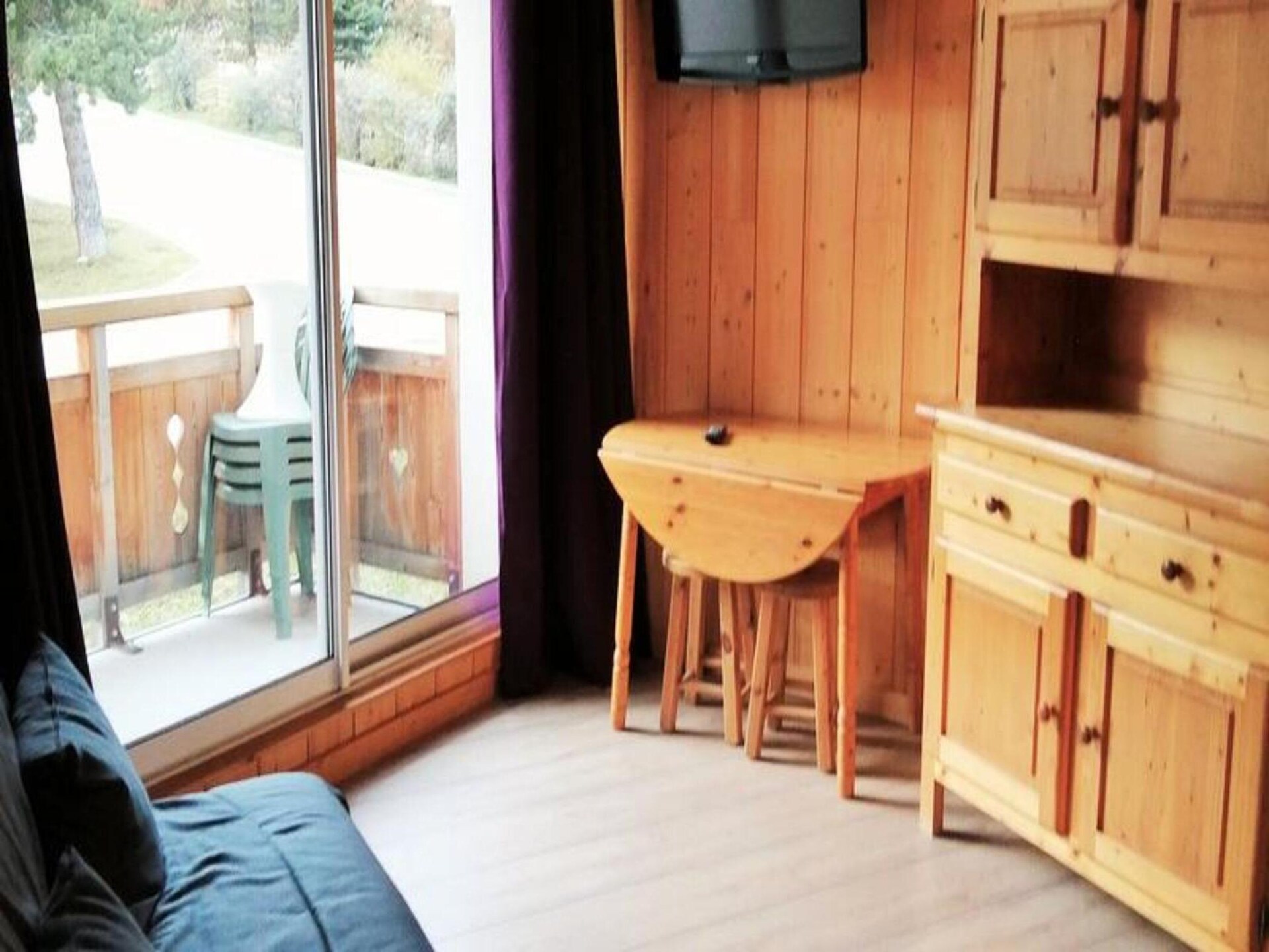 Knus studio-appartement aan de piste in Venosc met balkon - foto 4