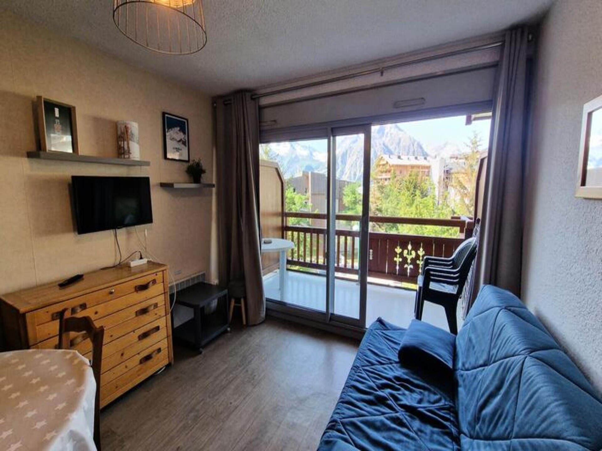 Studio op 4e verdieping met zuidbalkon en bergzicht aan de voet van de piste - foto 10