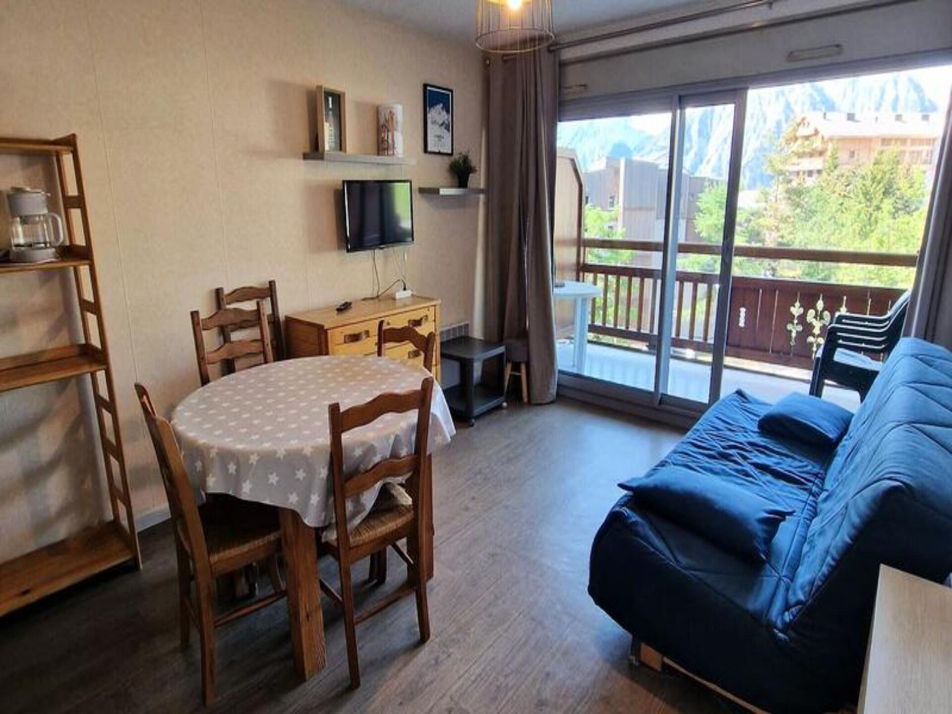 Studio op 4e verdieping met zuidbalkon en bergzicht aan de voet van de piste - foto 11