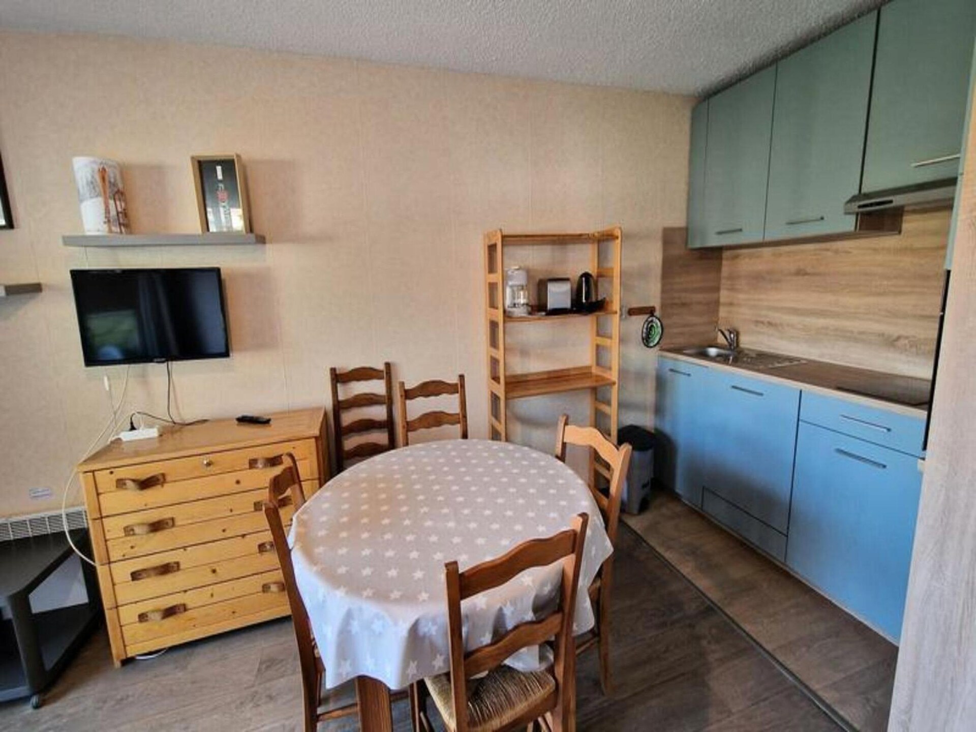 Studio op 4e verdieping met zuidbalkon en bergzicht aan de voet van de piste - foto 16