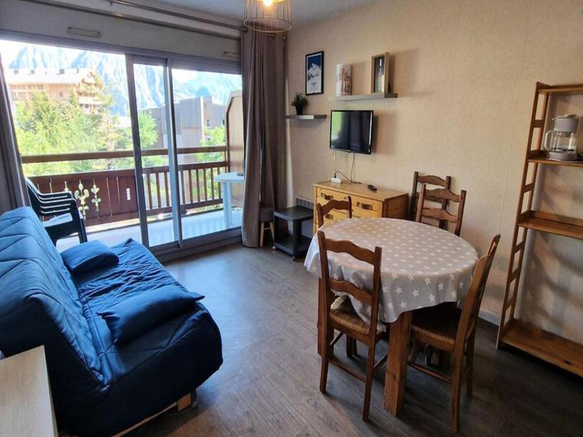 Studio op 4e verdieping met zuidbalkon en bergzicht aan de voet van de piste - foto 13