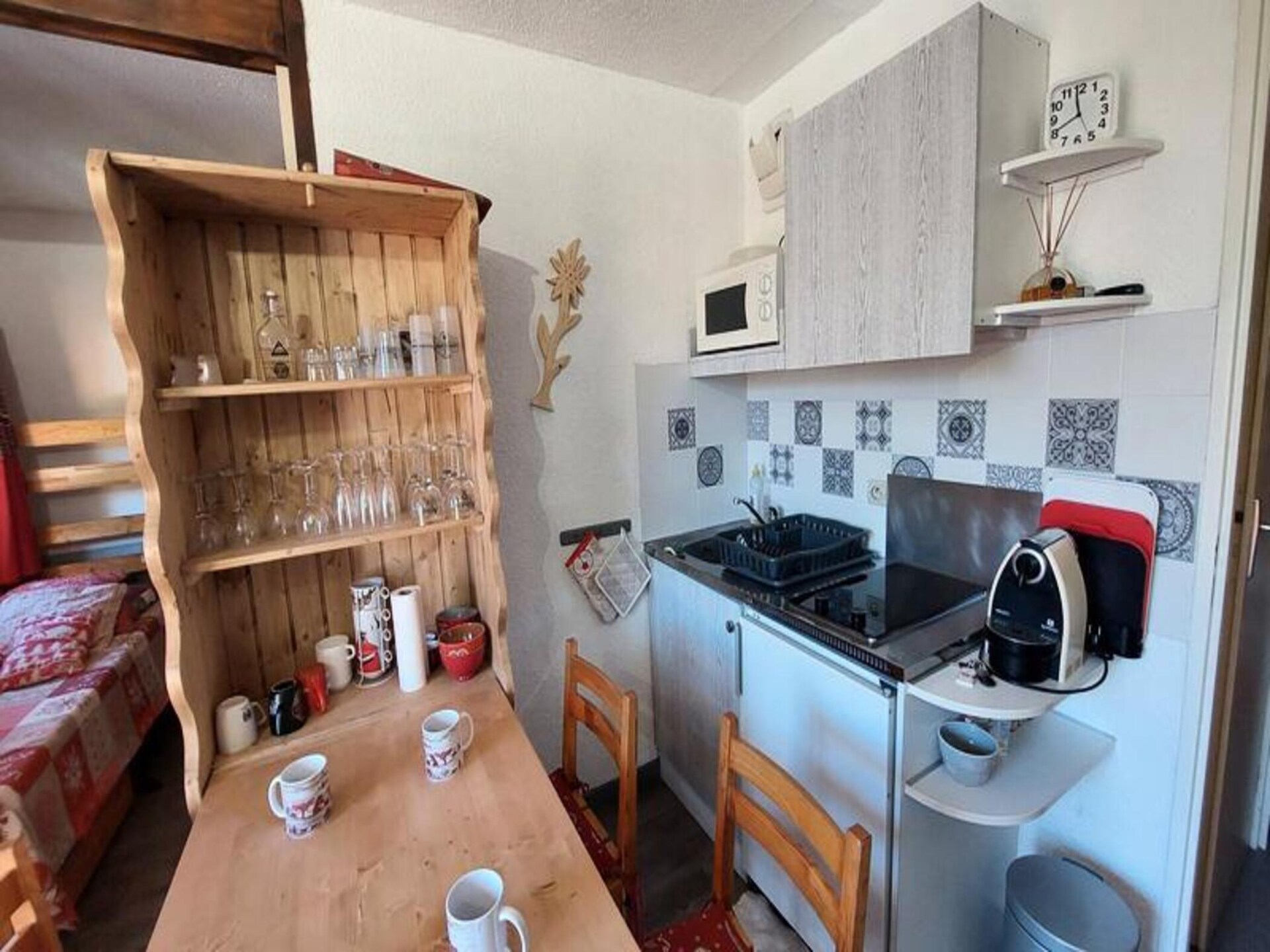 Knus appartement op 7e verdieping met balkon, vlakbij de Diable-lift in Venosc - foto 7