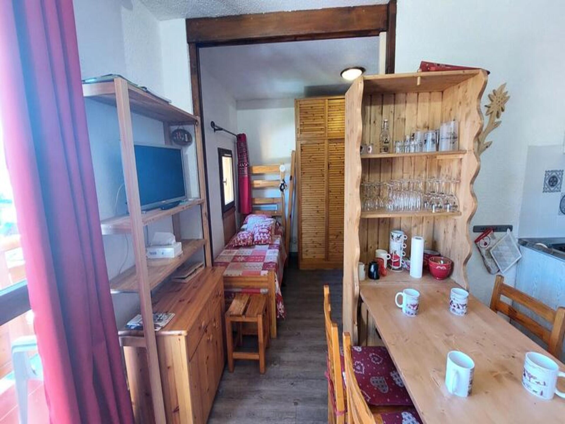 Knus appartement op 7e verdieping met balkon, vlakbij de Diable-lift in Venosc - foto 8