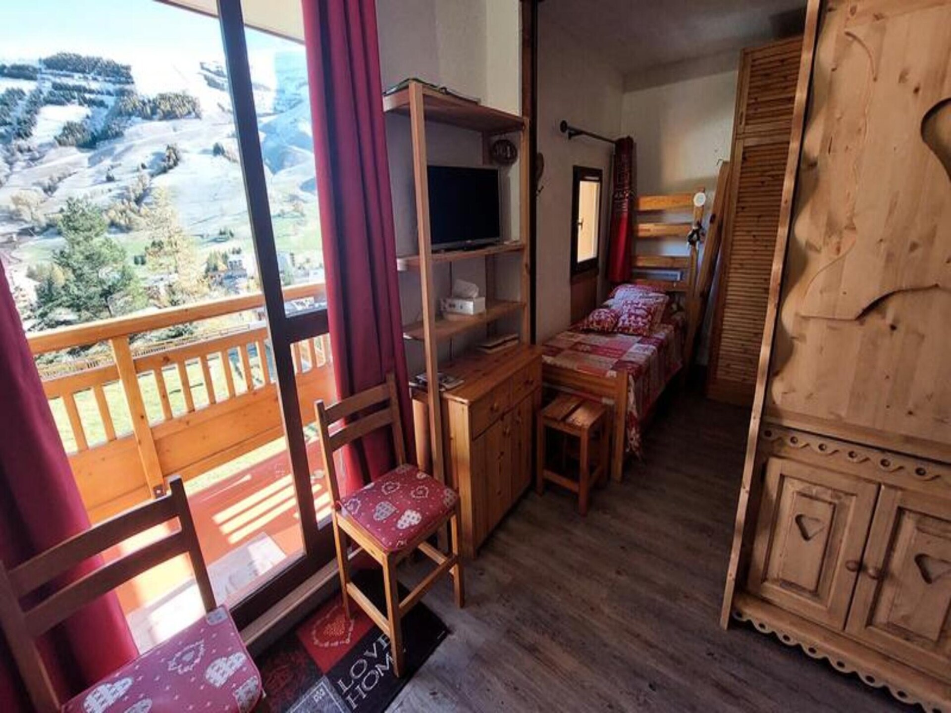 Knus appartement op 7e verdieping met balkon, vlakbij de Diable-lift in Venosc - foto 3