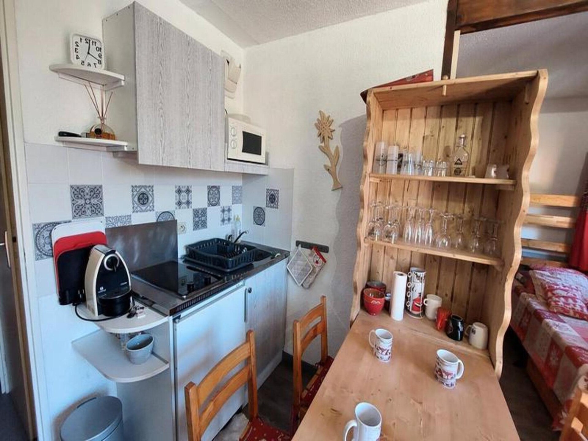 Knus appartement op 7e verdieping met balkon, vlakbij de Diable-lift in Venosc - foto 9