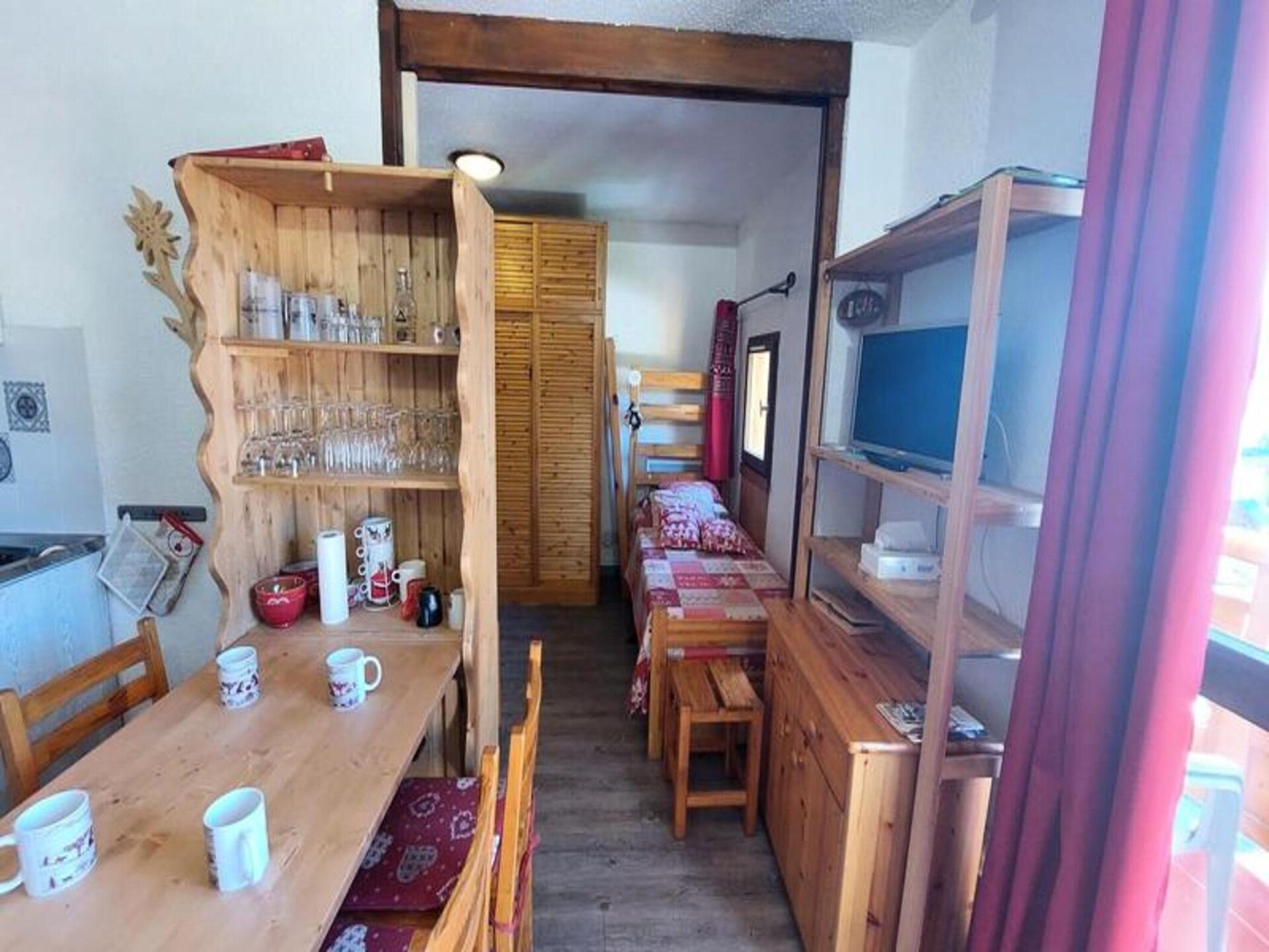 Knus appartement op 7e verdieping met balkon, vlakbij de Diable-lift in Venosc - foto 10