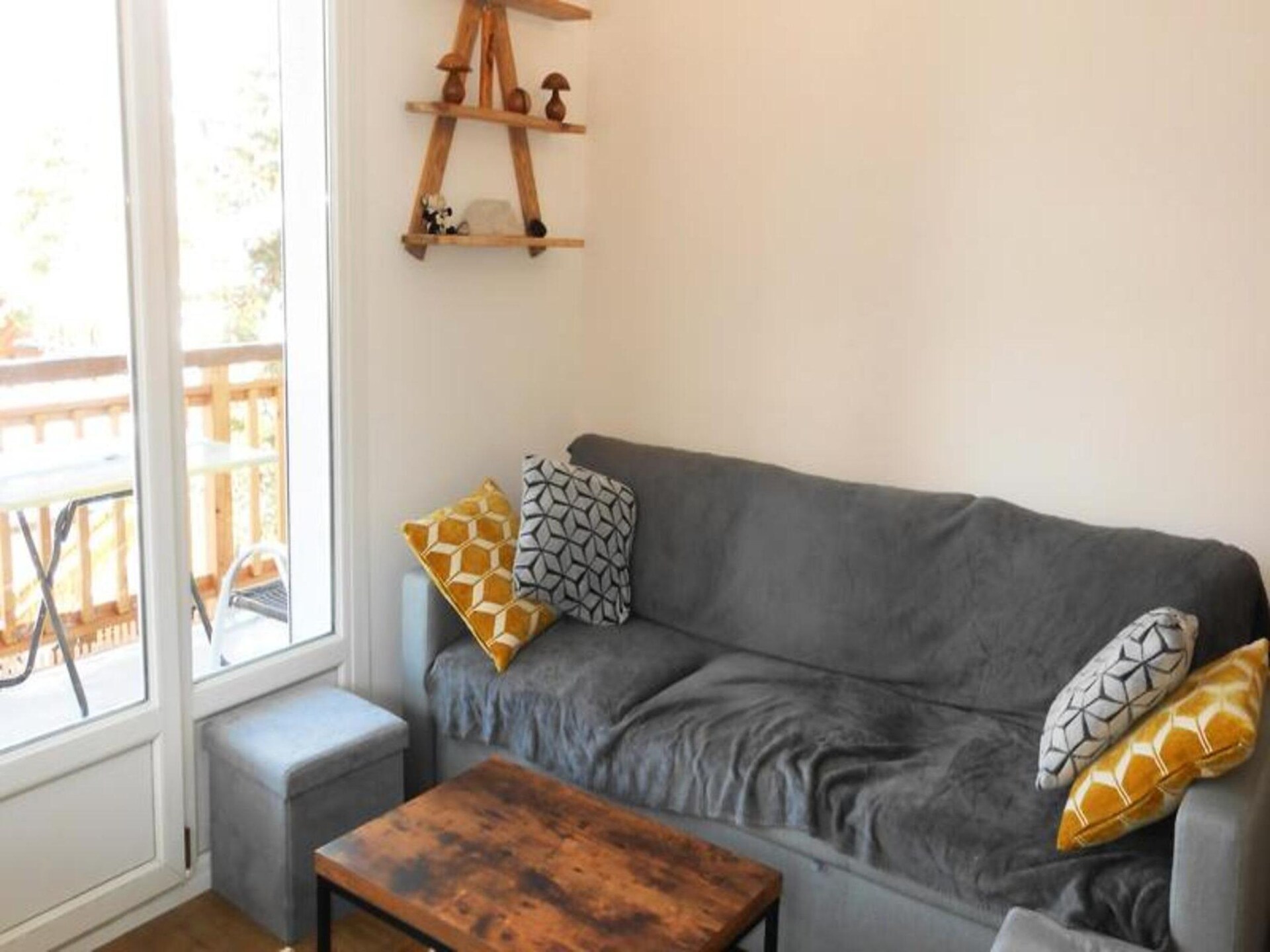 Knus appartement in Venosc met balkon en uitzicht op de Muzelle - foto 2