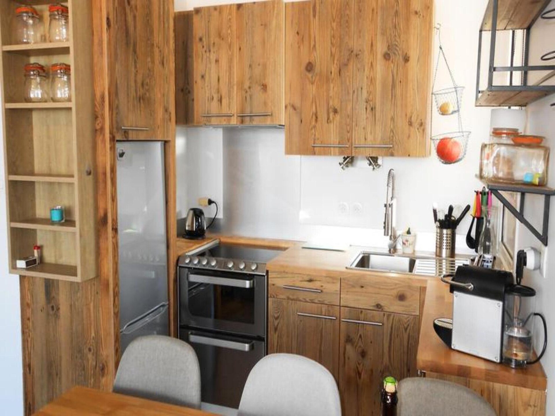 Knus appartement in Venosc met balkon en uitzicht op de Muzelle - foto 13