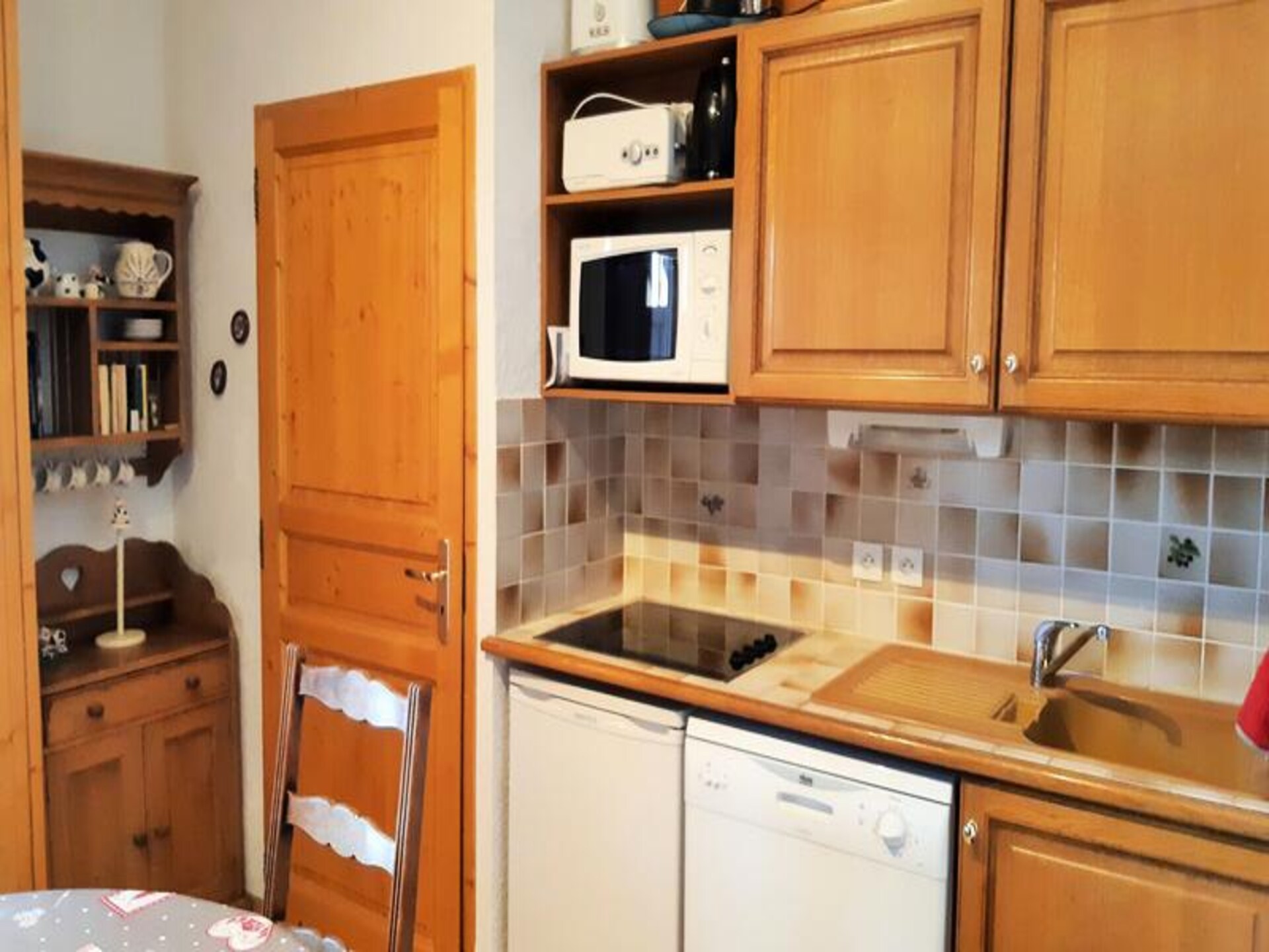 Appartement 6 pers. op 3e verdieping met balkon en uitzicht op de pistes - foto 13