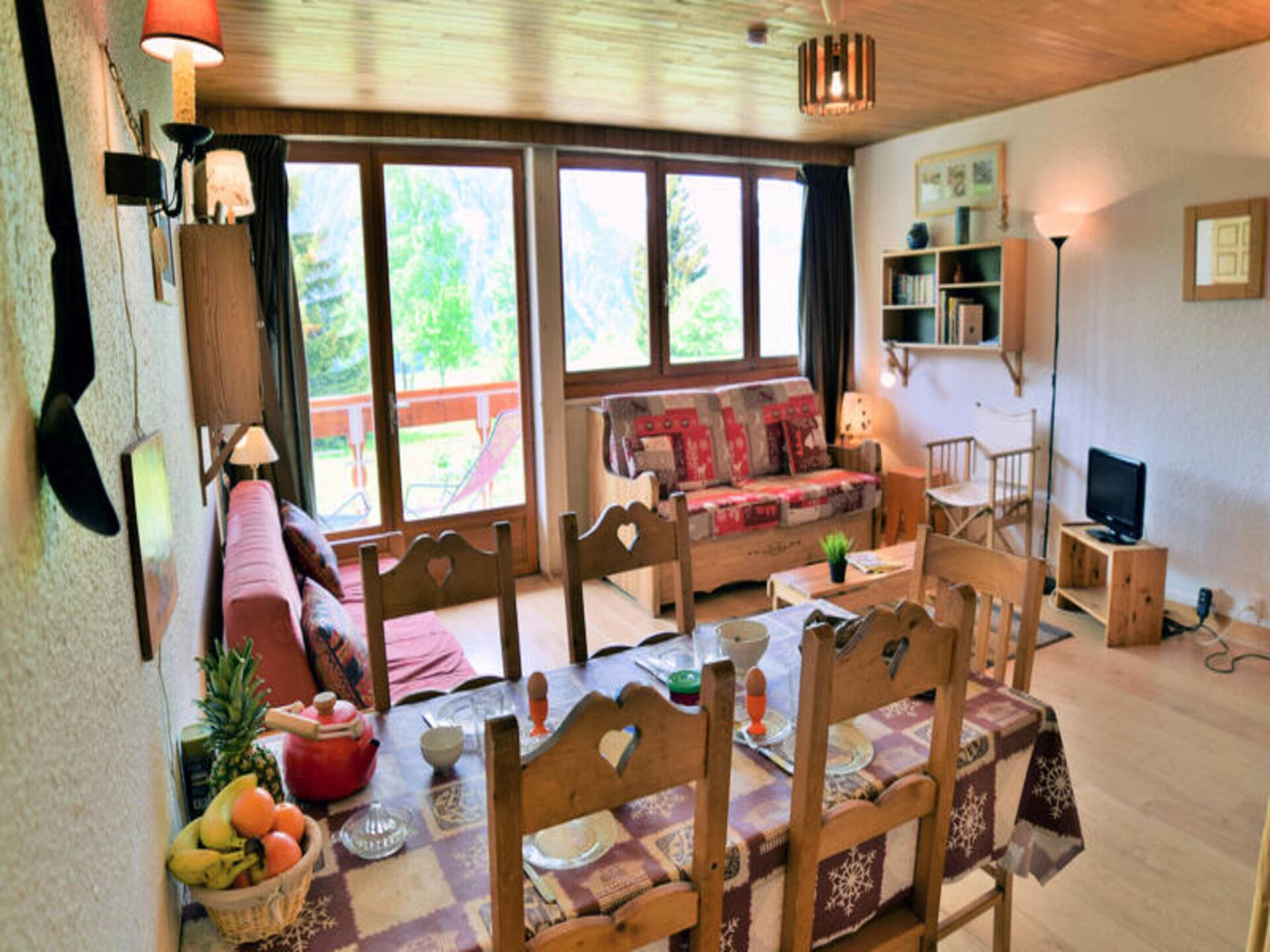 Knus studio-appartement met zonnig balkon en bergzicht in Venosc - foto 5