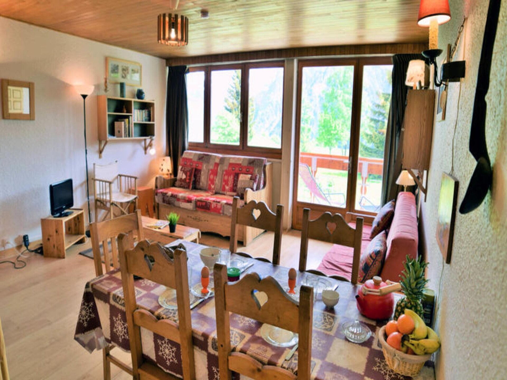 Knus studio-appartement met zonnig balkon en bergzicht in Venosc - foto 6