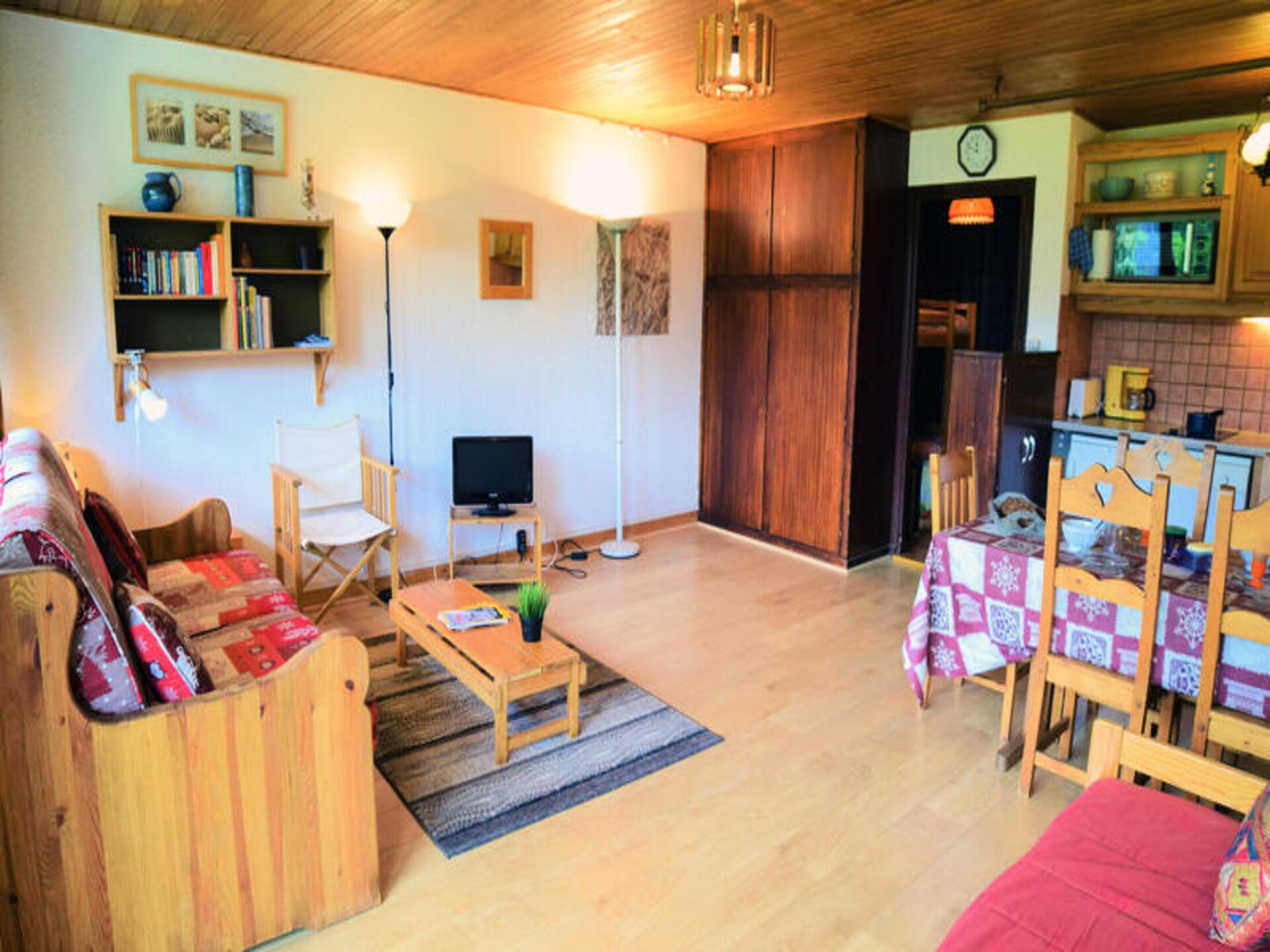 Knus studio-appartement met zonnig balkon en bergzicht in Venosc - foto 4
