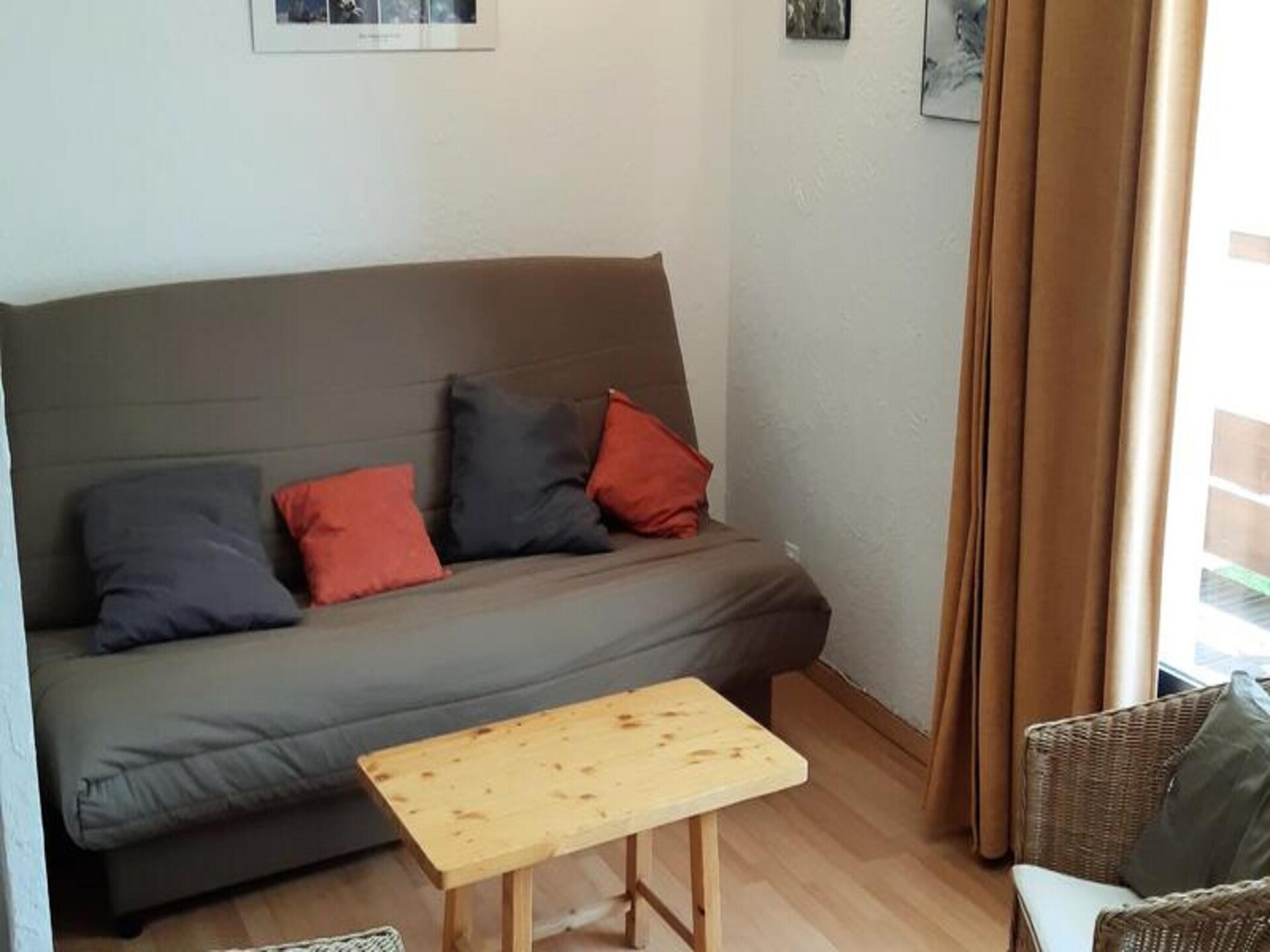 Studio op de piste in Vénosc met zuidbalkon en uitzicht op de gletsjer - foto 2