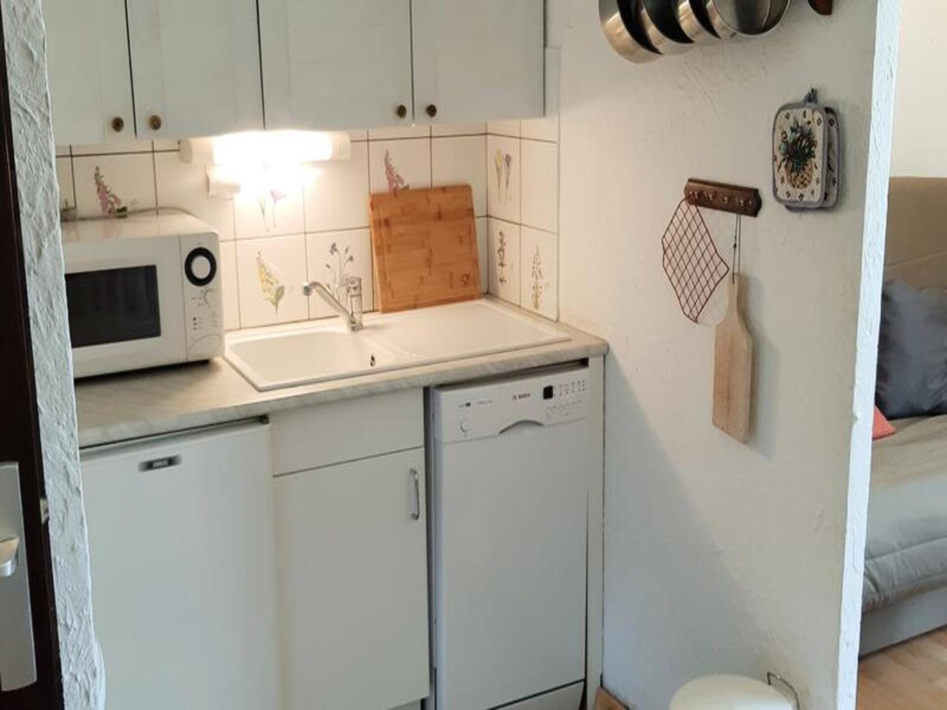 Studio op de piste in Vénosc met zuidbalkon en uitzicht op de gletsjer - foto 14