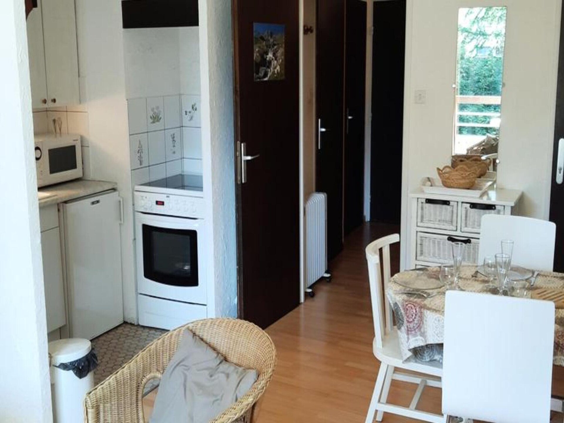 Studio op de piste in Vénosc met zuidbalkon en uitzicht op de gletsjer - foto 13
