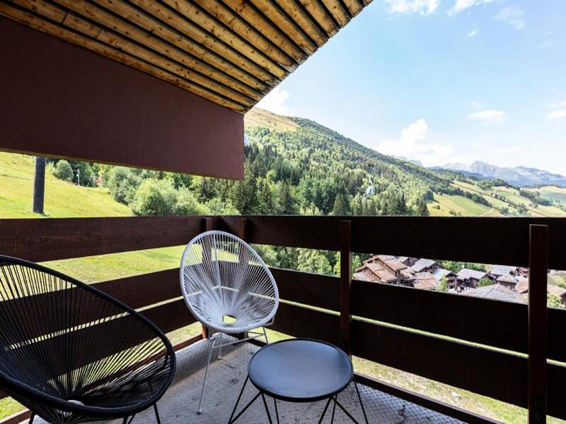 Appartement 6p in Les Avanchers Valmorel, ski-in/ski-out op 200m van skischool - foto 11